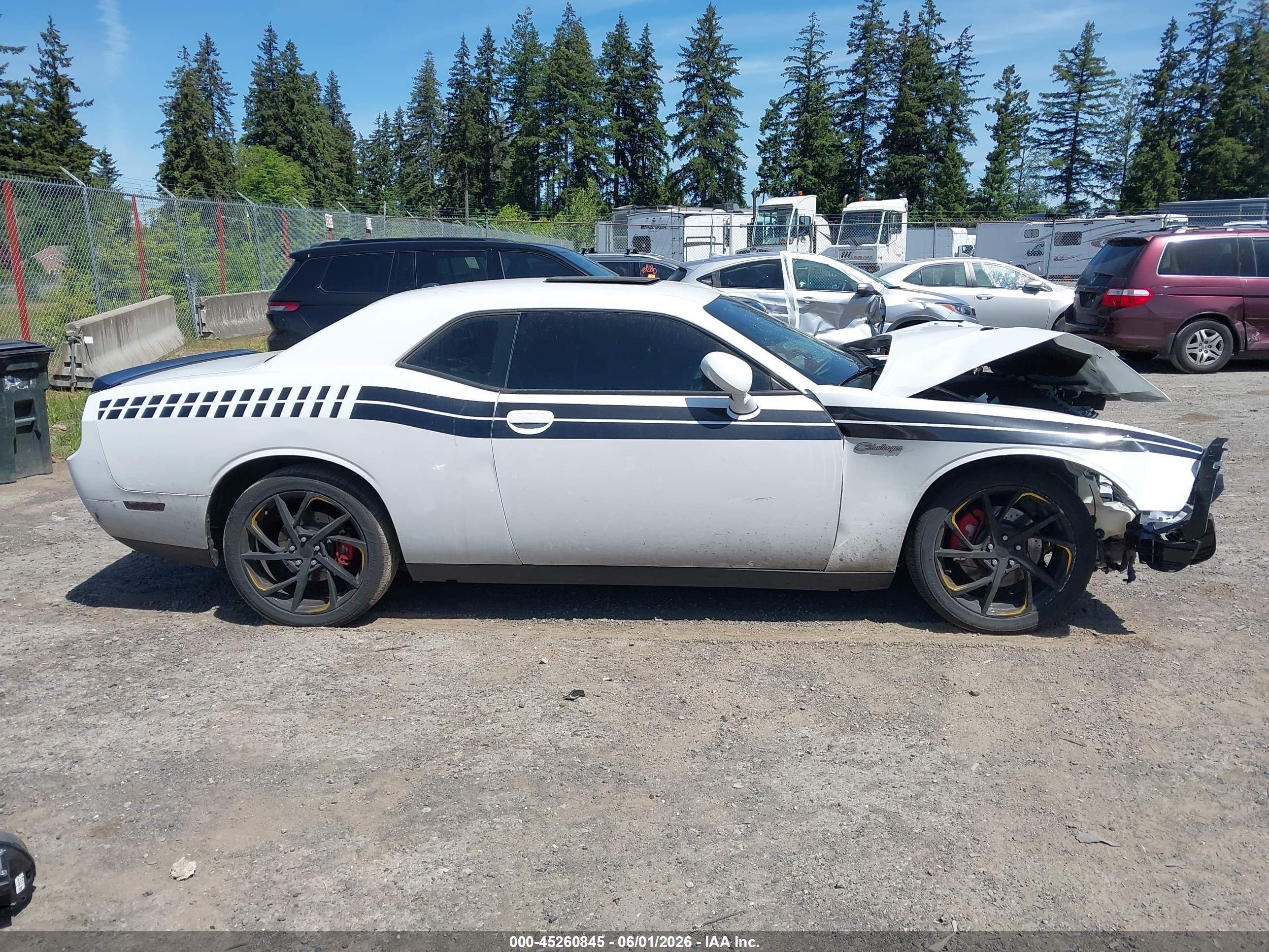 2014 Dodge Challenger R/t Classic White vin: 2C3CDYBT0EH298886