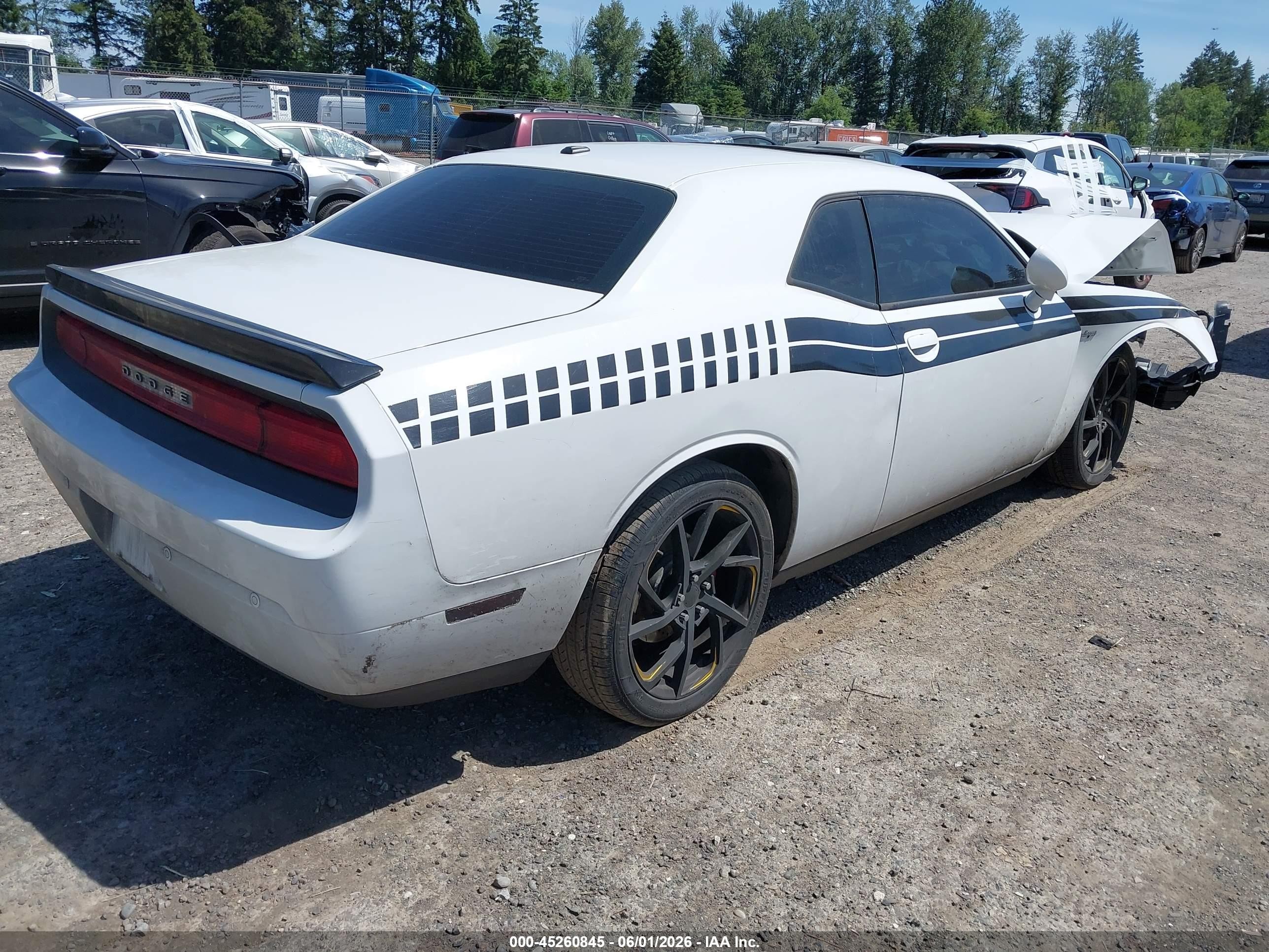 2014 Dodge Challenger R/t Classic White vin: 2C3CDYBT0EH298886