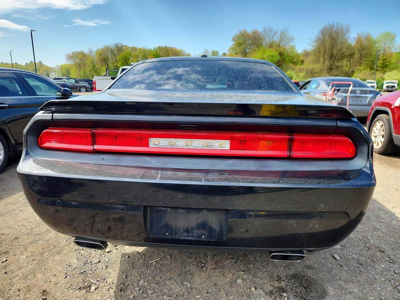 2014 Dodge Challenger R Black vin: 2C3CDYBT0EH310518