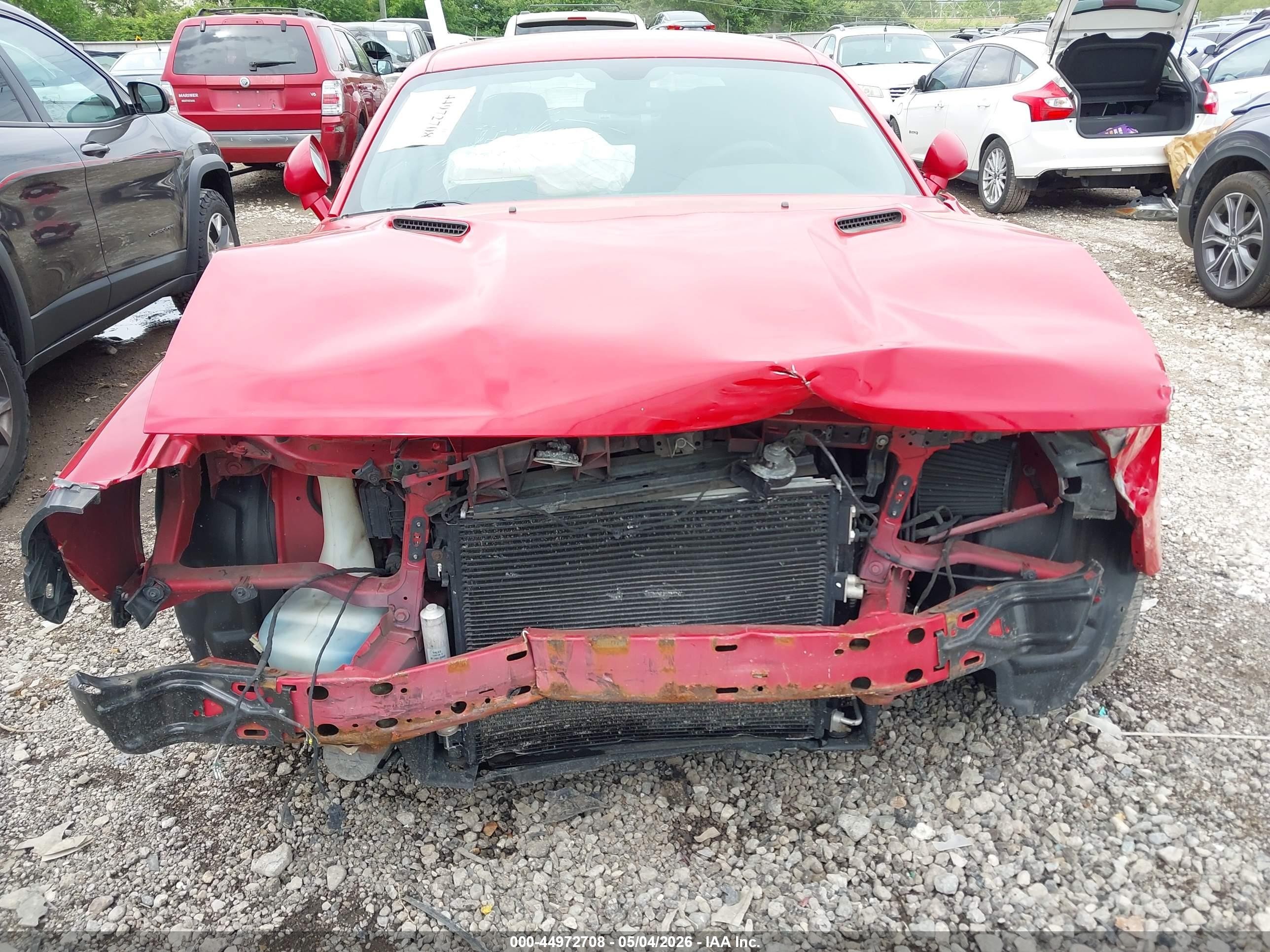 2013 Dodge Challenger R/t Red vin: 2C3CDYBT1DH530460