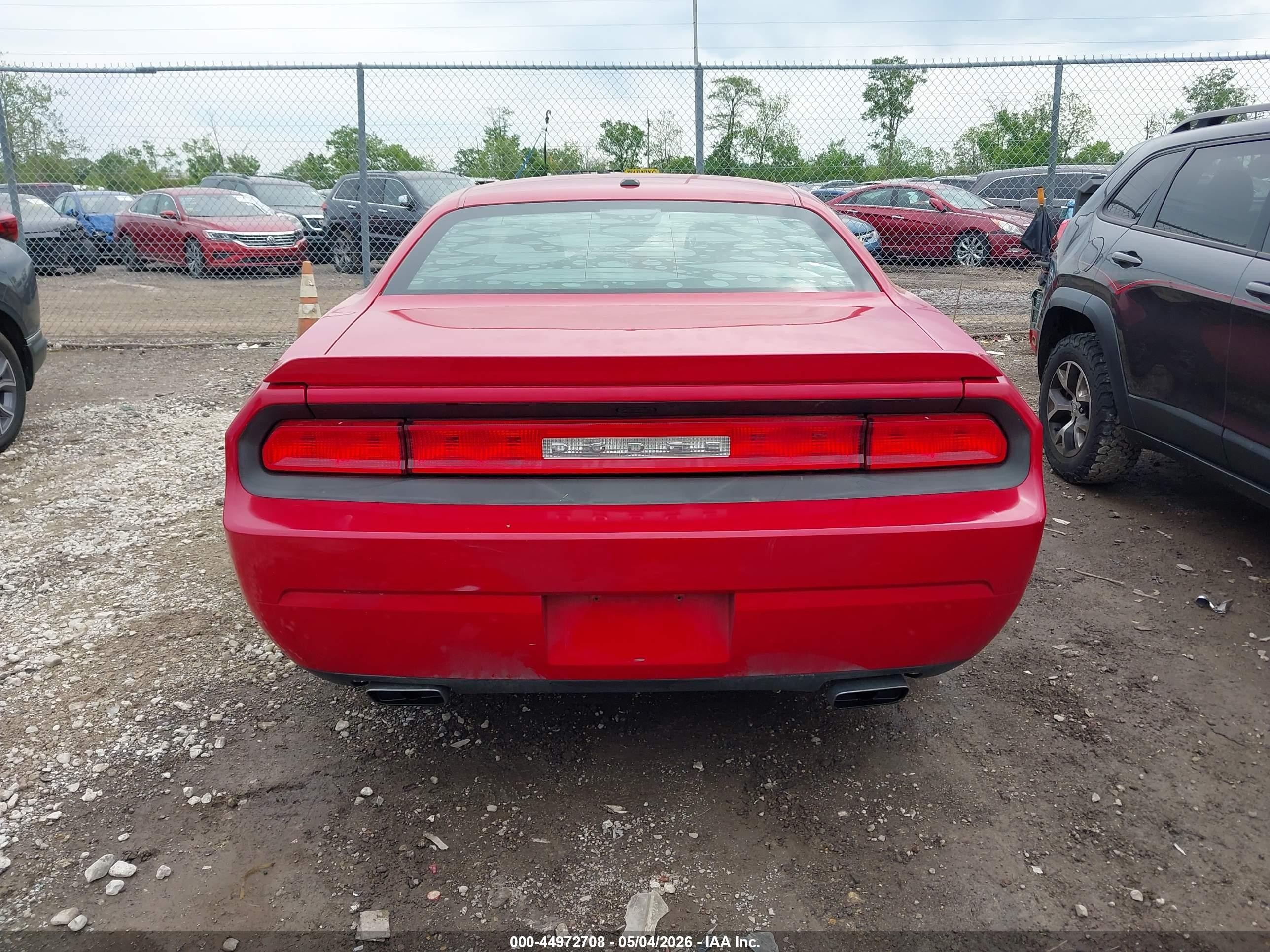 2013 Dodge Challenger R/t Red vin: 2C3CDYBT1DH530460