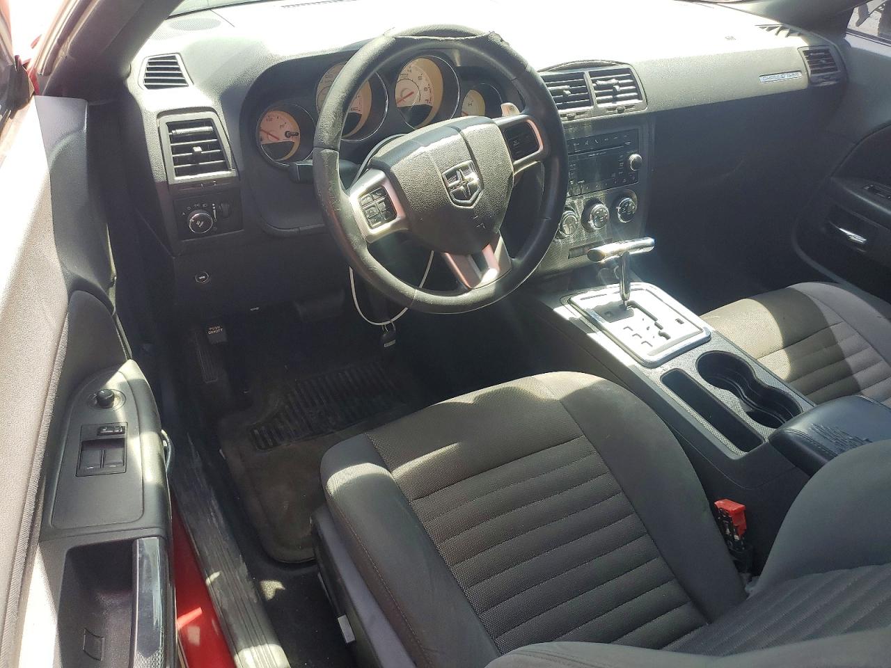 2013 Dodge Challenger R Red vin: 2C3CDYBT1DH540745