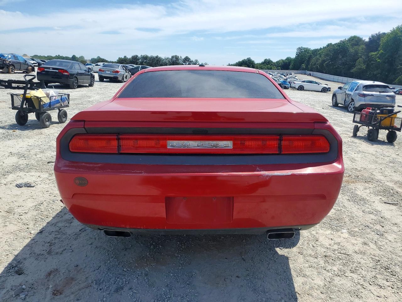 2013 Dodge Challenger R Red vin: 2C3CDYBT1DH540745