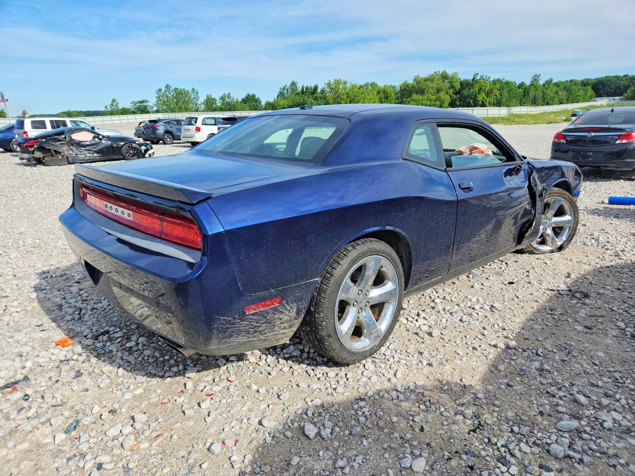 2013 Dodge Challenger R Blue vin: 2C3CDYBT1DH648072