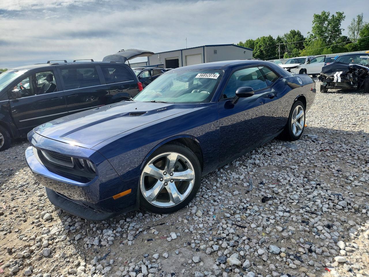 2013 Dodge Challenger R Blue vin: 2C3CDYBT1DH648072