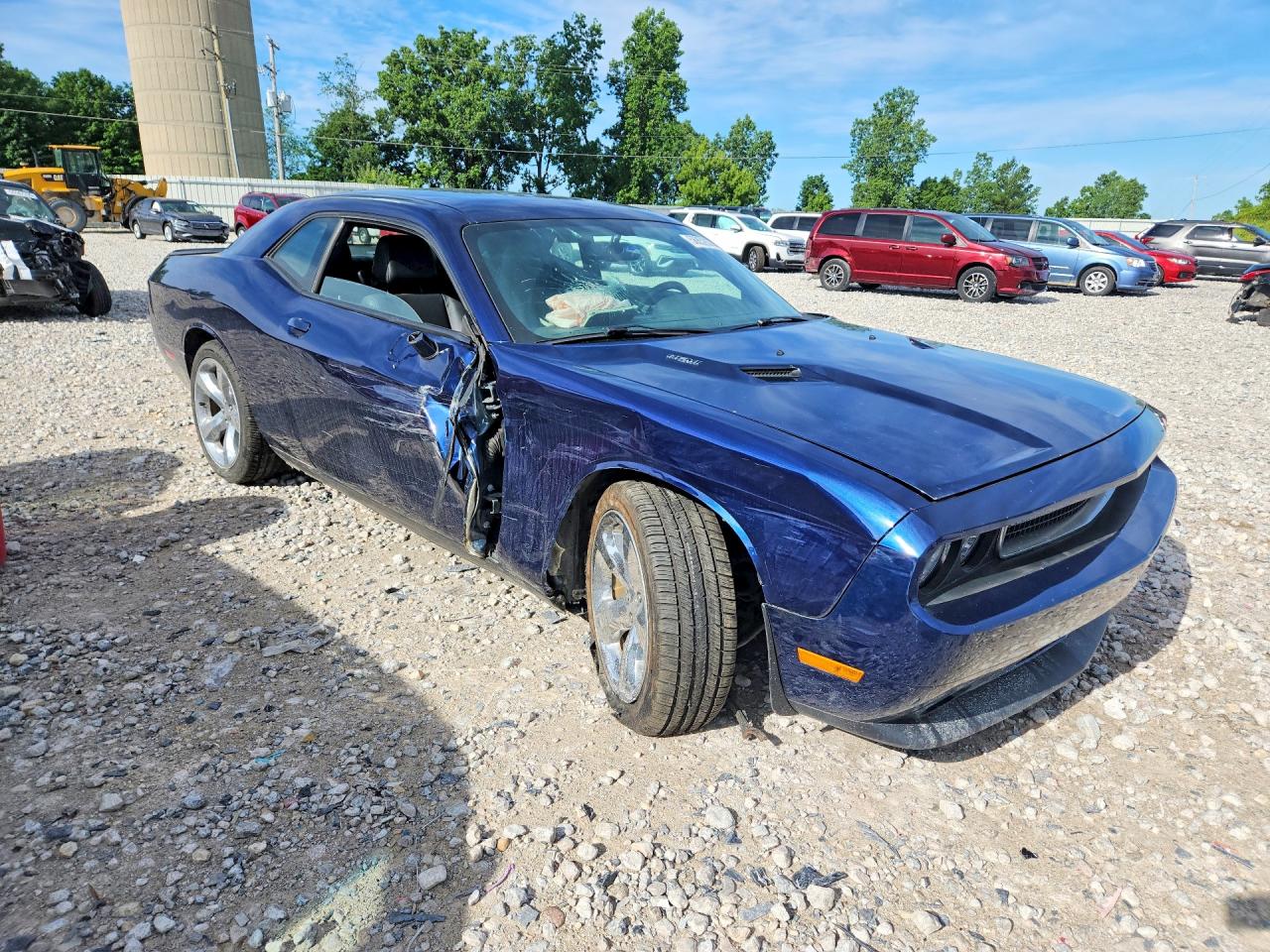 2013 Dodge Challenger R Blue vin: 2C3CDYBT1DH648072