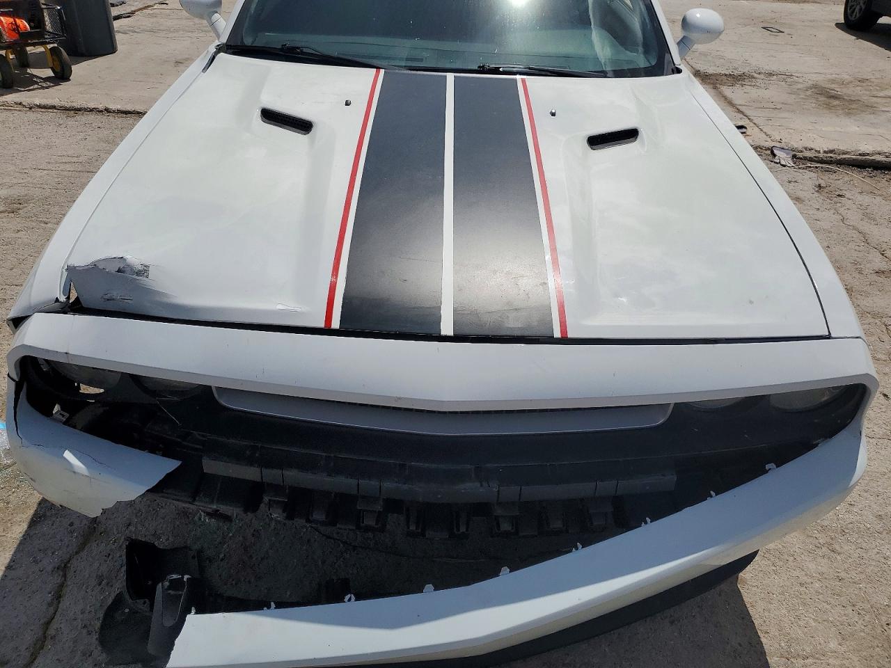 2014 Dodge Challenger R White vin: 2C3CDYBT1EH108898