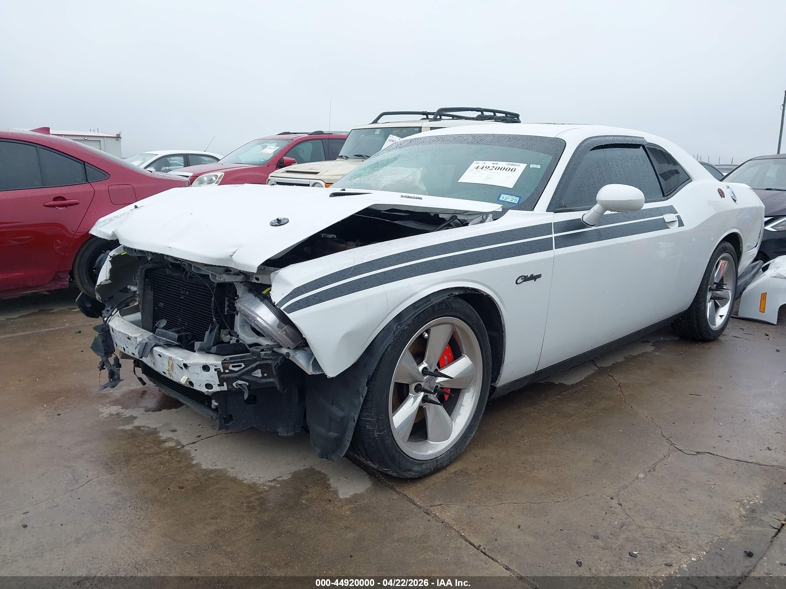 2014 Dodge Challenger R/t Classic White vin: 2C3CDYBT1EH123613