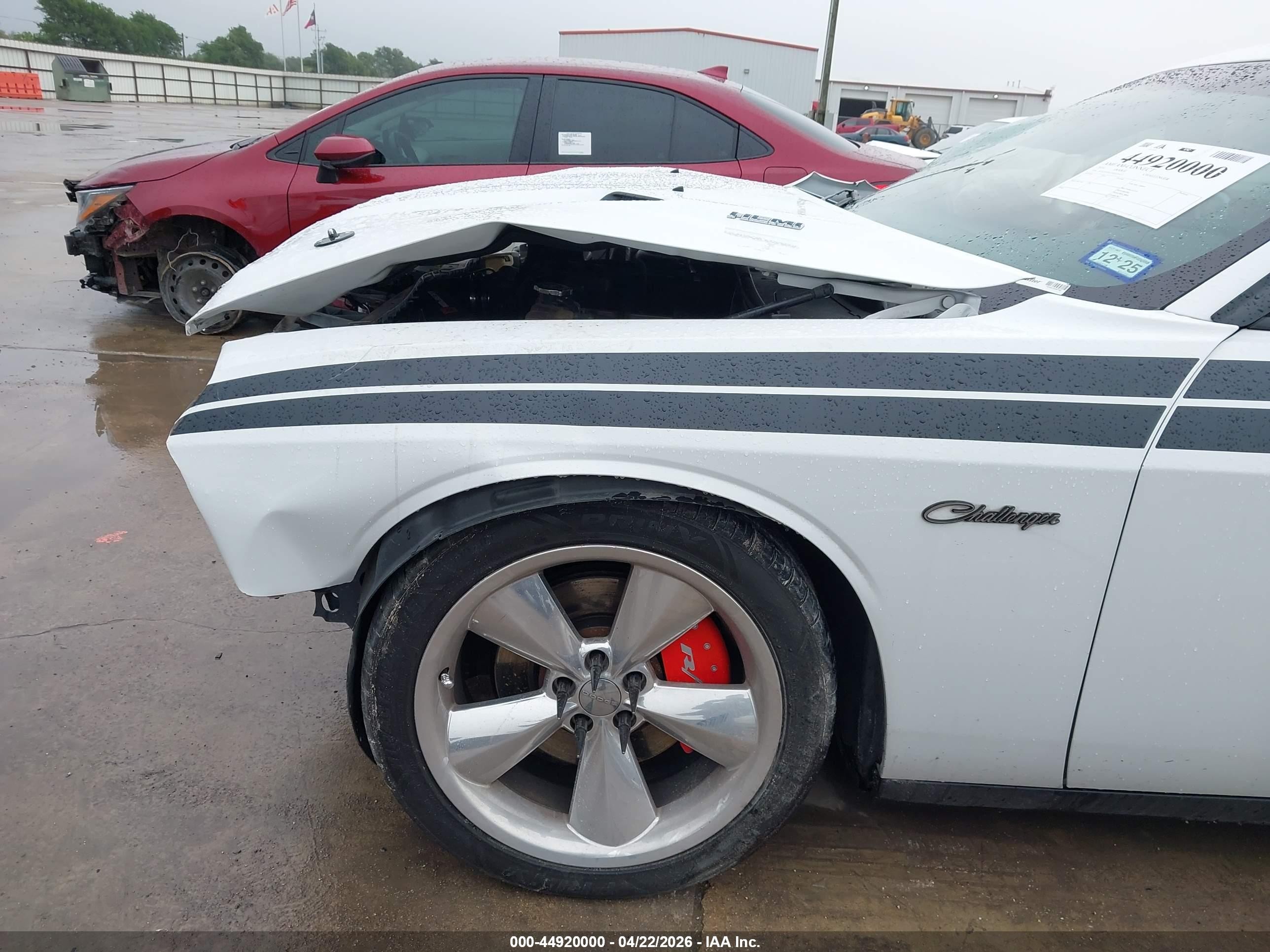 2014 Dodge Challenger R/t Classic White vin: 2C3CDYBT1EH123613