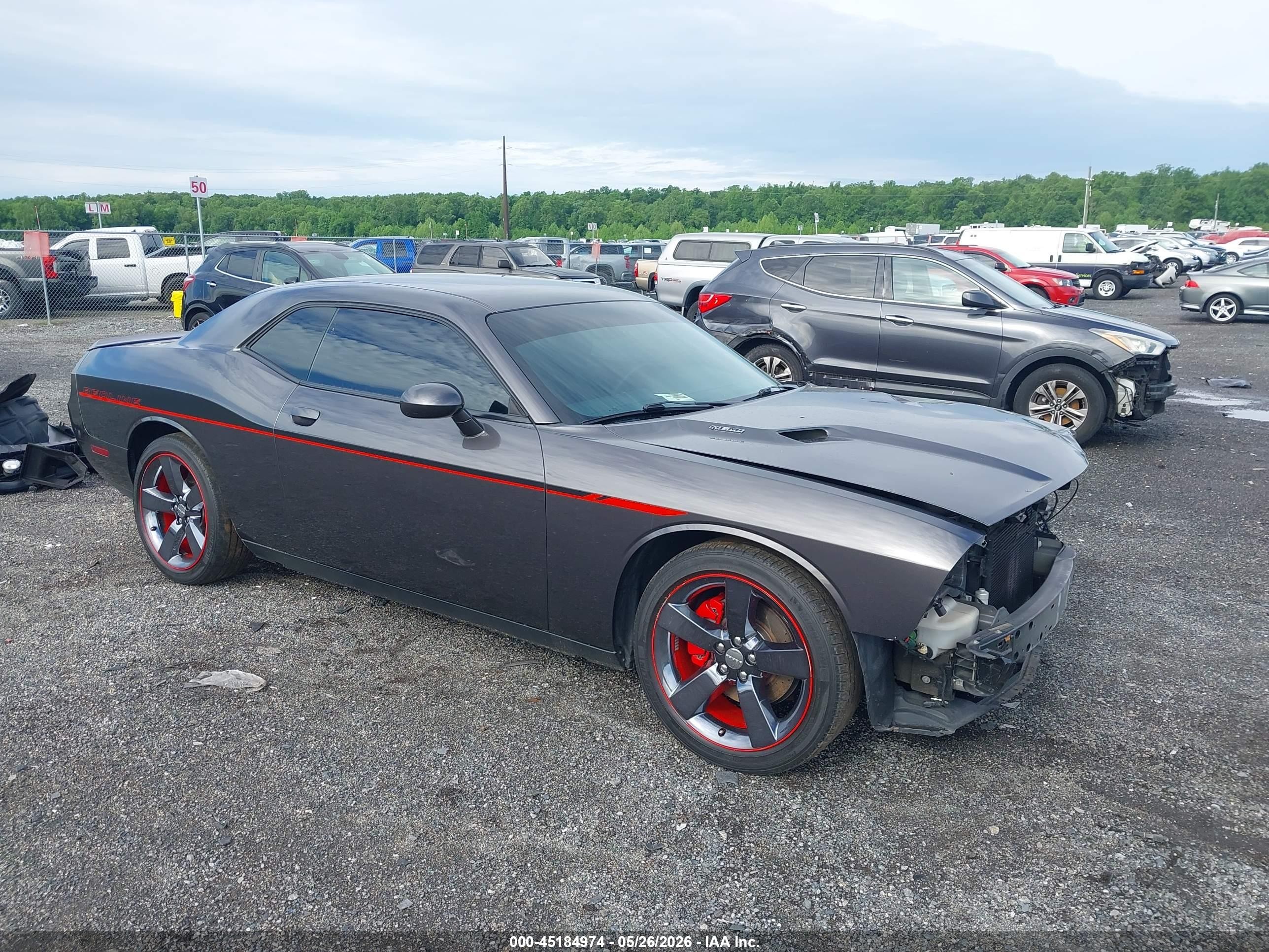 2014 Dodge Challenger R/t Gray vin: 2C3CDYBT1EH143604