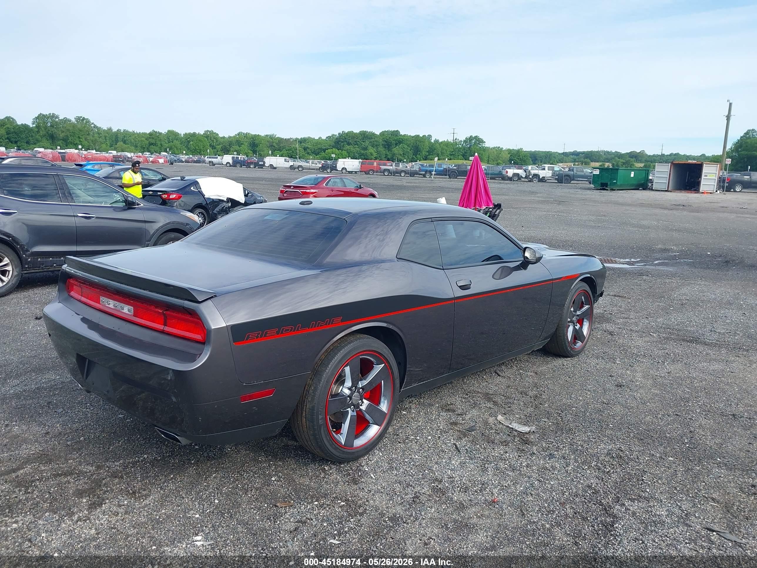 2014 Dodge Challenger R/t Gray vin: 2C3CDYBT1EH143604