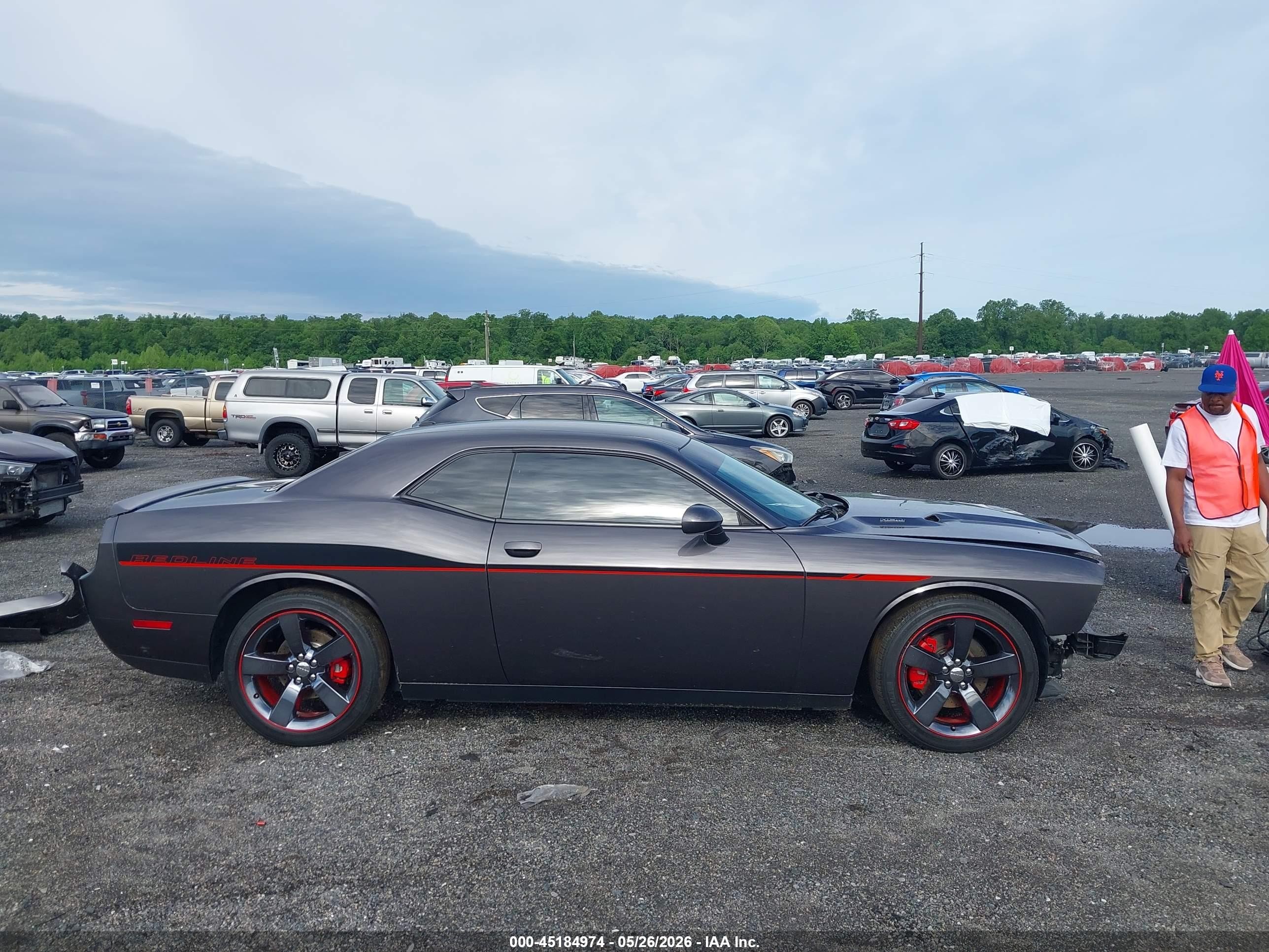 2014 Dodge Challenger R/t Gray vin: 2C3CDYBT1EH143604