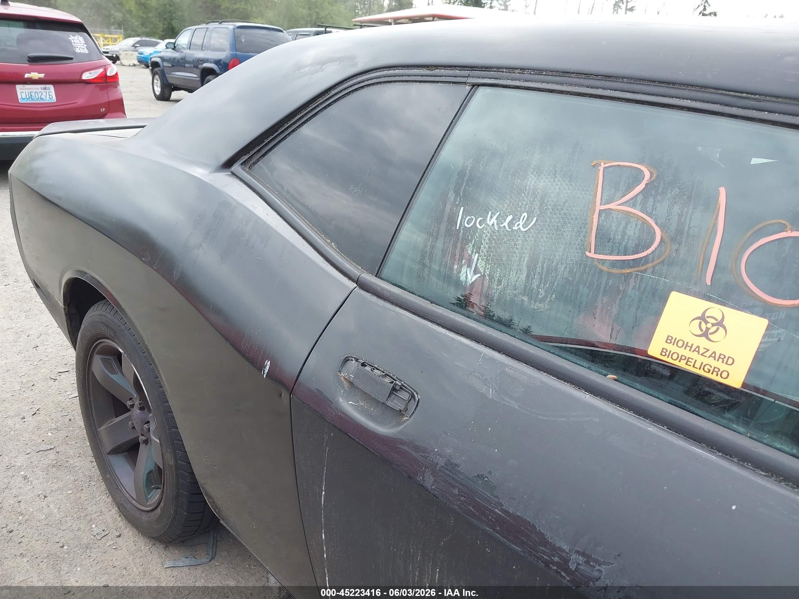 2014 Dodge Challenger R/t Black vin: 2C3CDYBT1EH225817
