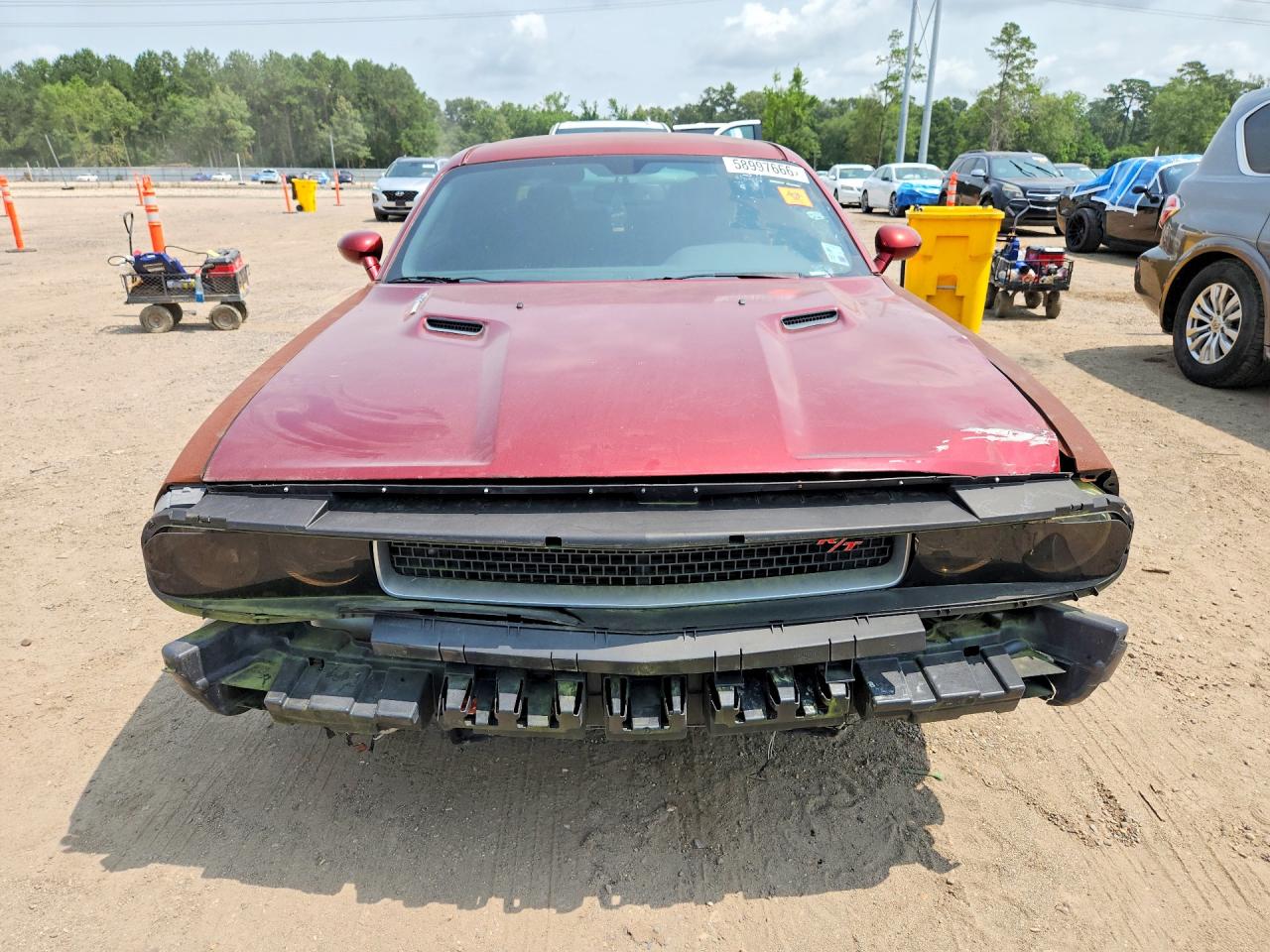 2014 Dodge Challenger R/t Maroon vin: 2C3CDYBT1EH311029