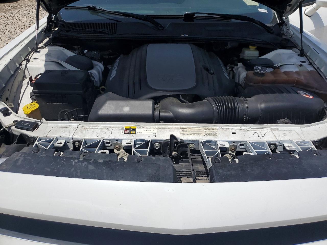 2013 Dodge Challenger R White vin: 2C3CDYBT2DH593597