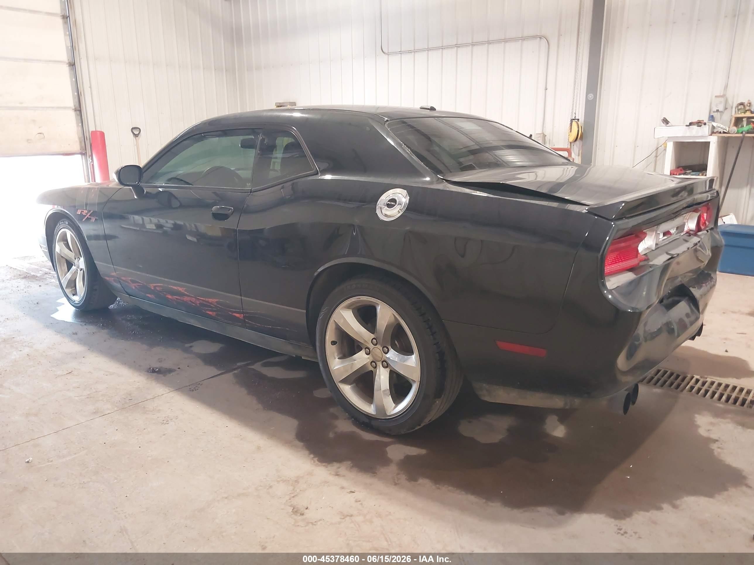 2013 Dodge Challenger R/t Black vin: 2C3CDYBT2DH651112