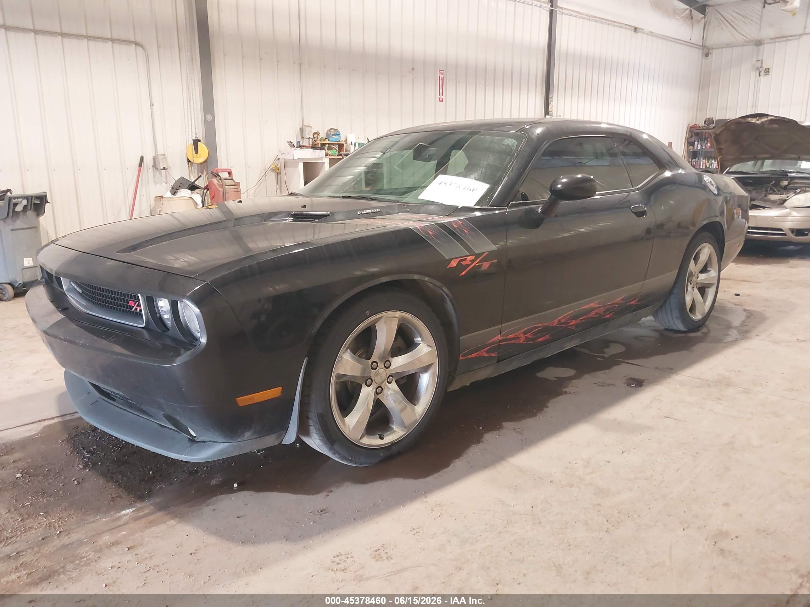 2013 Dodge Challenger R/t Black vin: 2C3CDYBT2DH651112