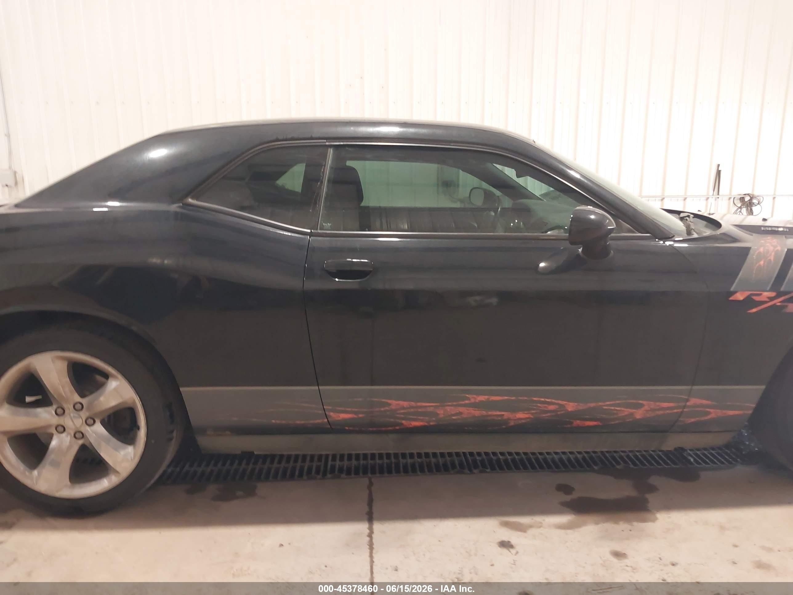 2013 Dodge Challenger R/t Black vin: 2C3CDYBT2DH651112