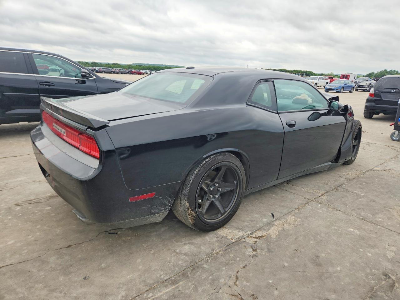 2013 Dodge Challenger Black vin: 2C3CDYBT2DH662613