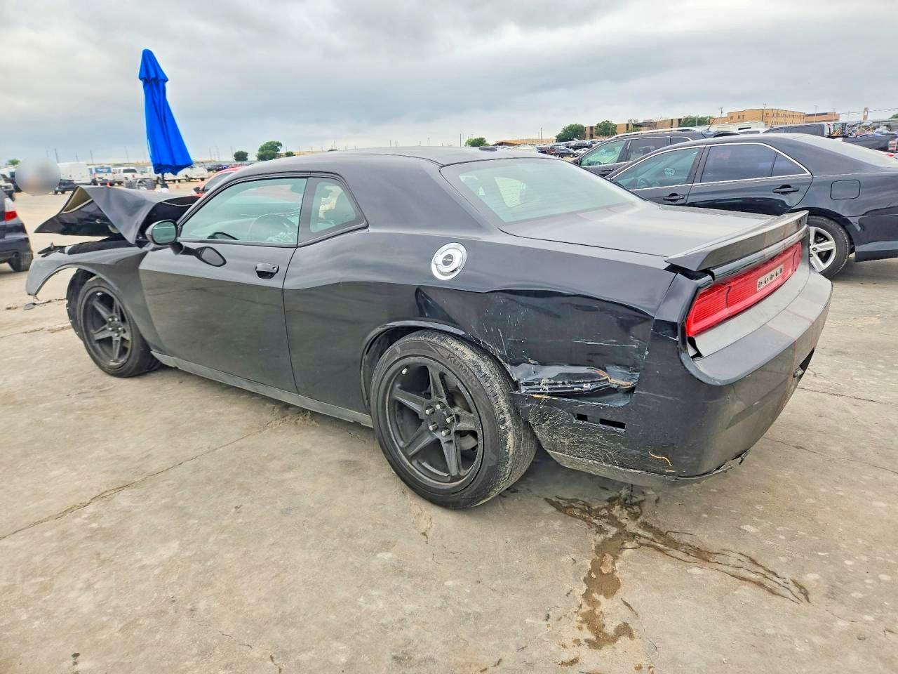 2013 Dodge Challenger Black vin: 2C3CDYBT2DH662613