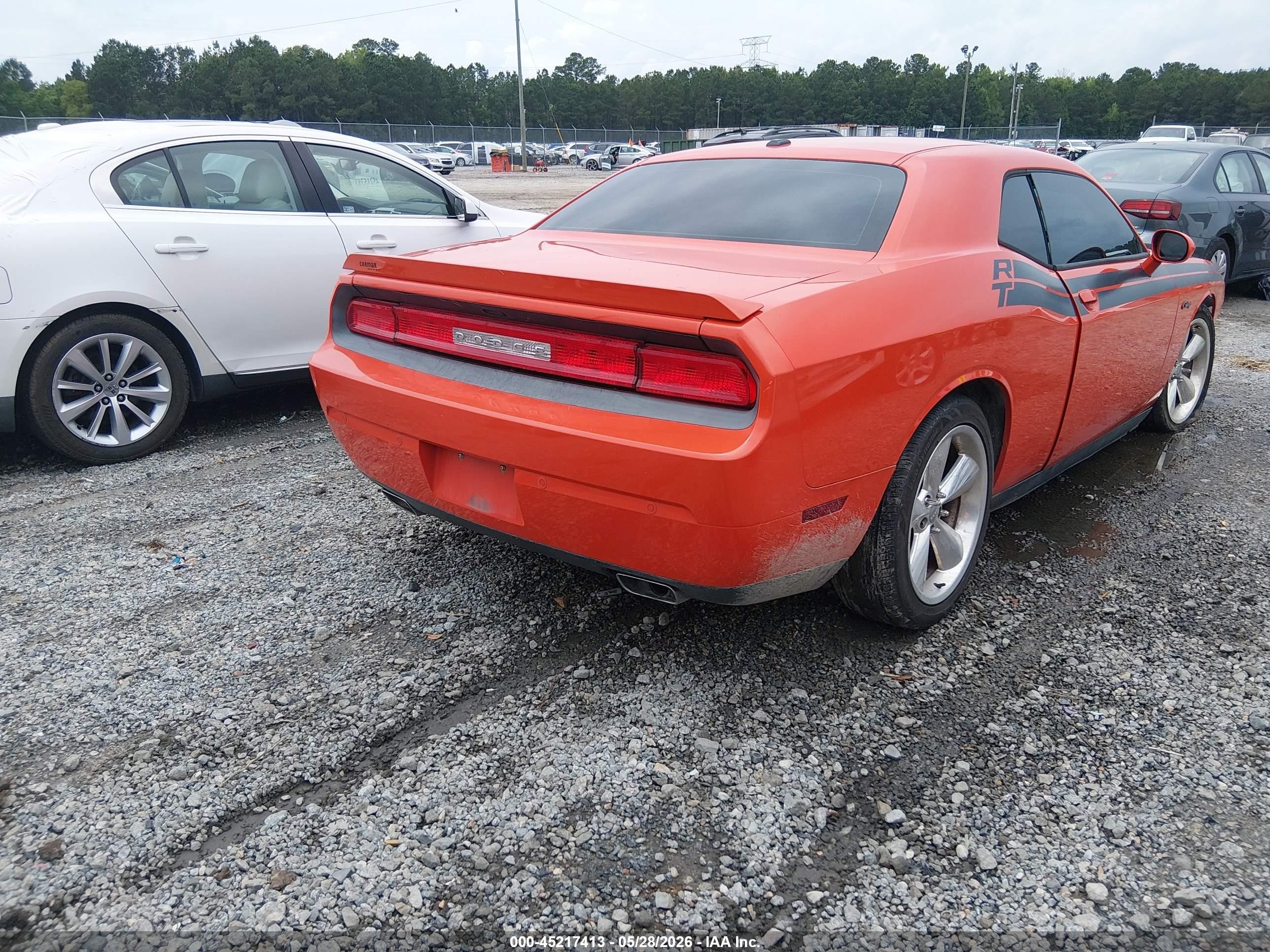 2013 Dodge Challenger R/t Classic Orange vin: 2C3CDYBT2DH733812