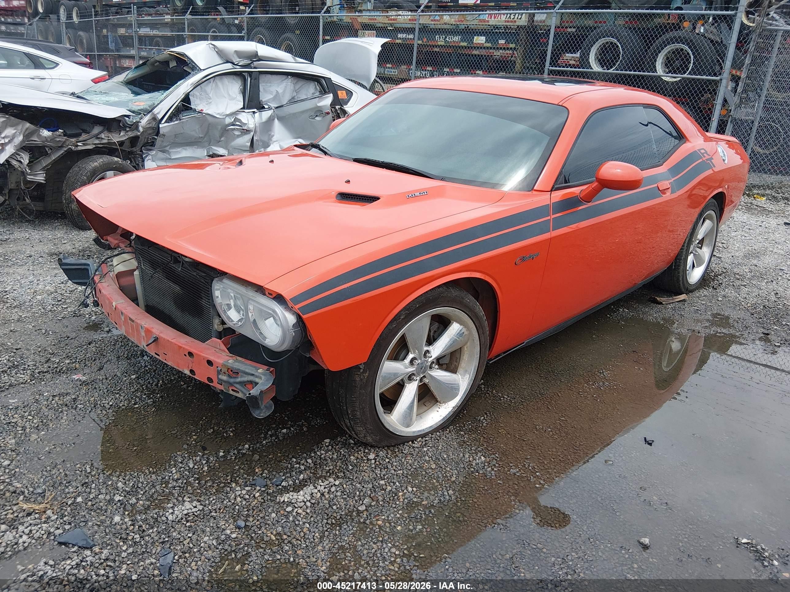 2013 Dodge Challenger R/t Classic Orange vin: 2C3CDYBT2DH733812