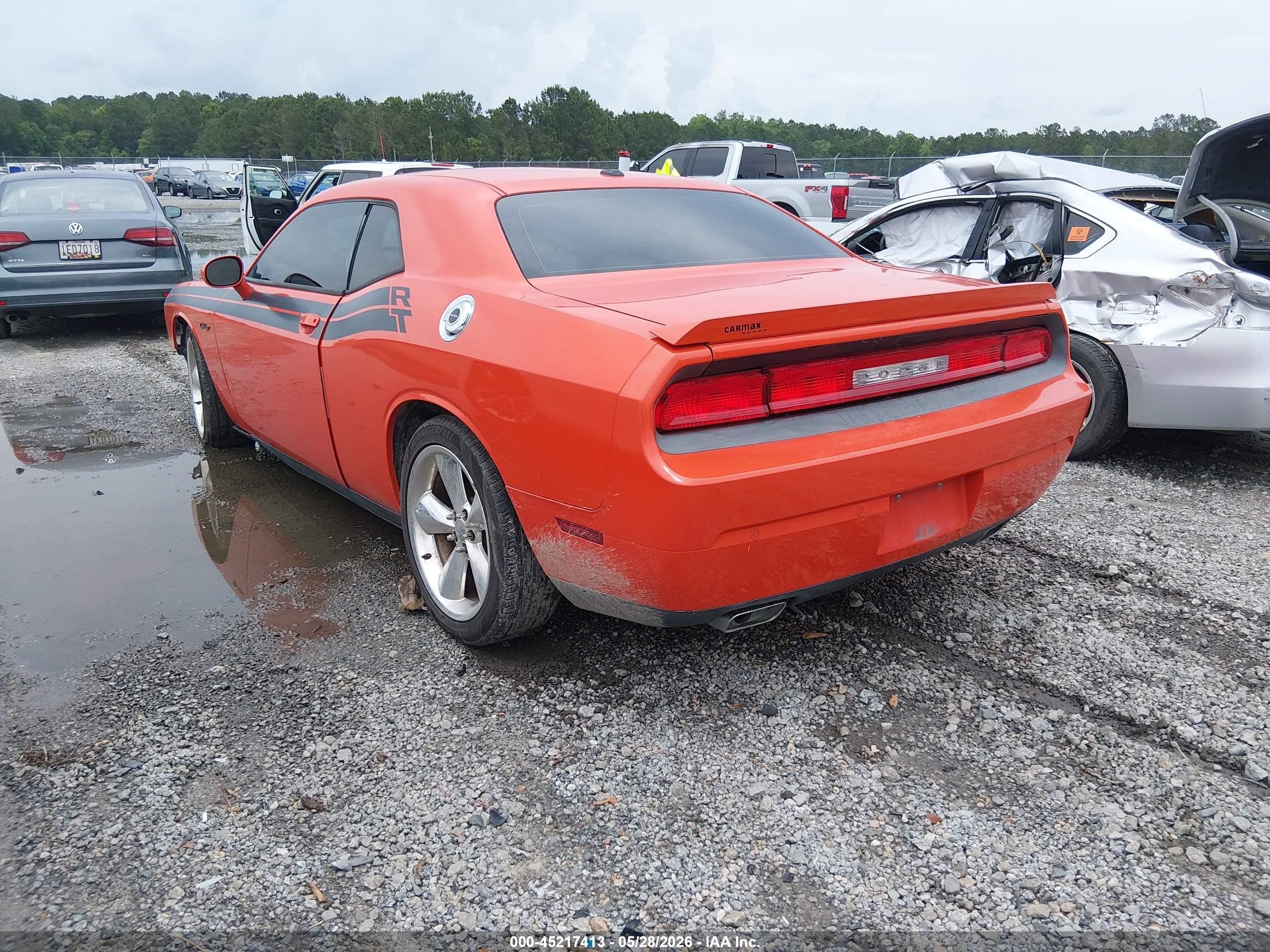 2013 Dodge Challenger R/t Classic Orange vin: 2C3CDYBT2DH733812