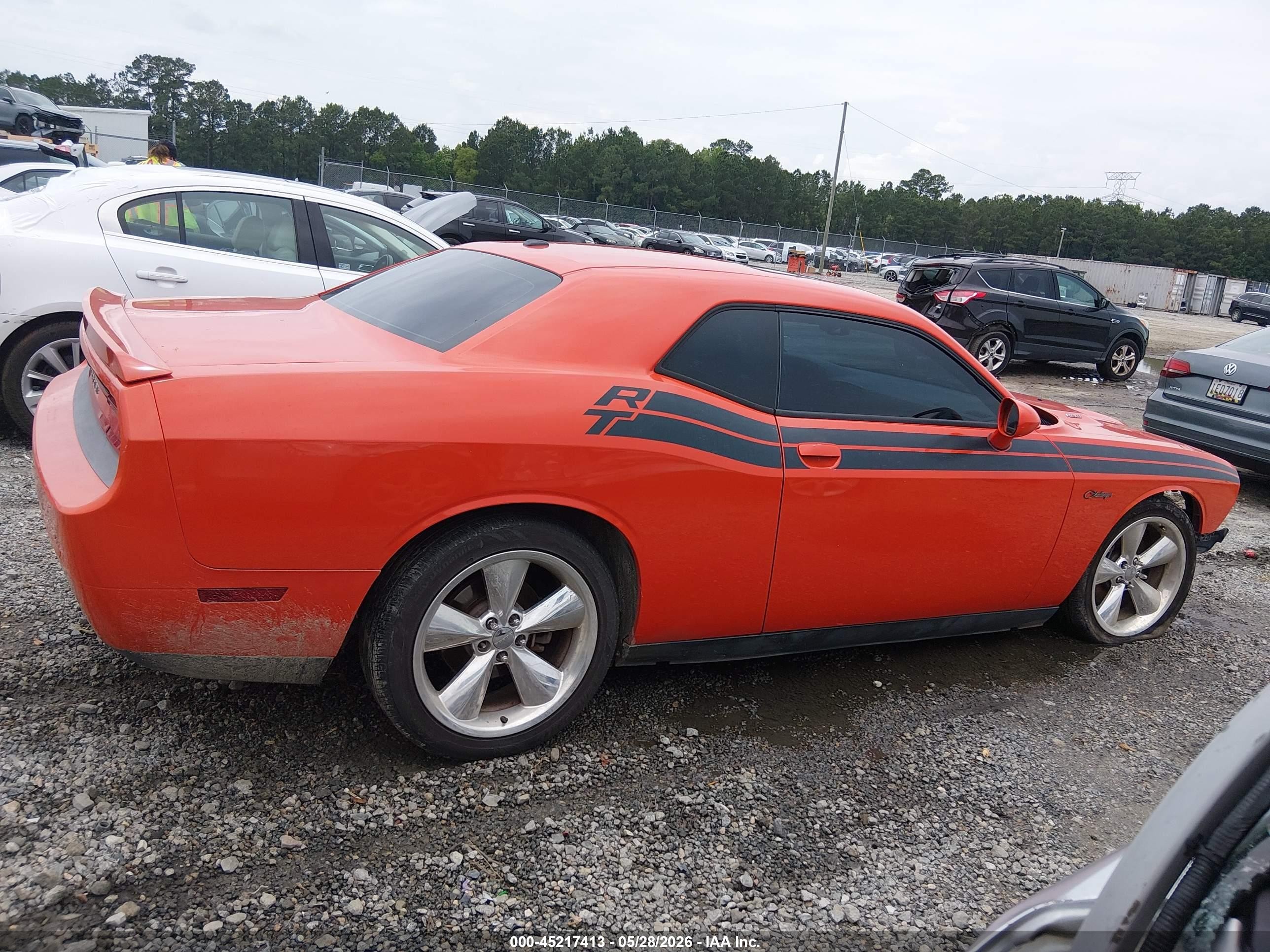 2013 Dodge Challenger R/t Classic Orange vin: 2C3CDYBT2DH733812