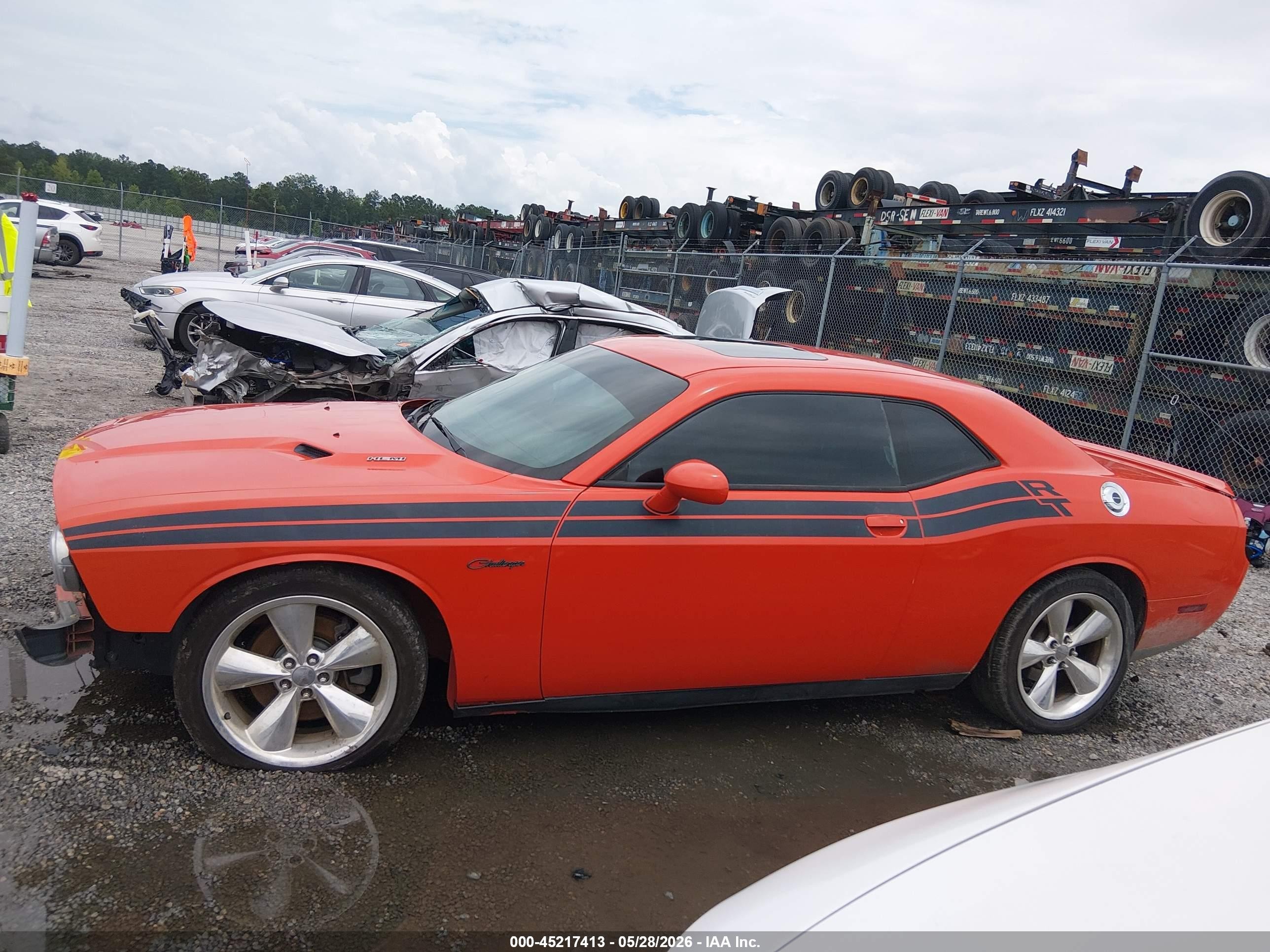 2013 Dodge Challenger R/t Classic Orange vin: 2C3CDYBT2DH733812