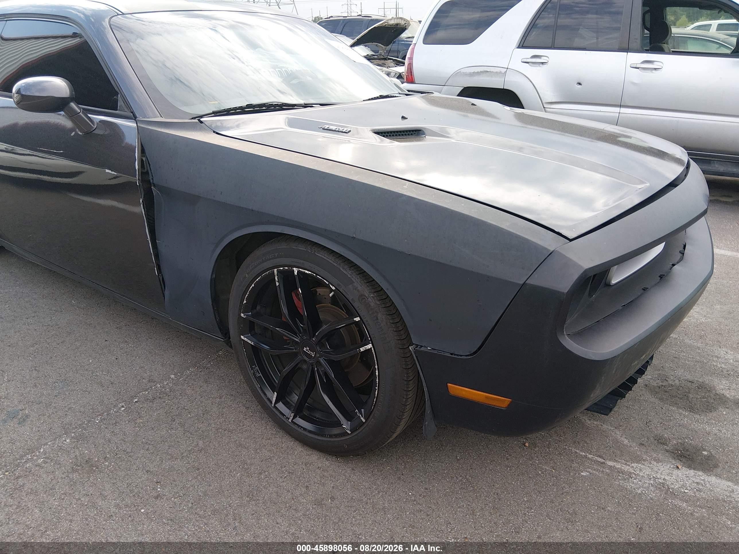 2014 Dodge Challenger R/t Plus Gray vin: 2C3CDYBT2EH185506