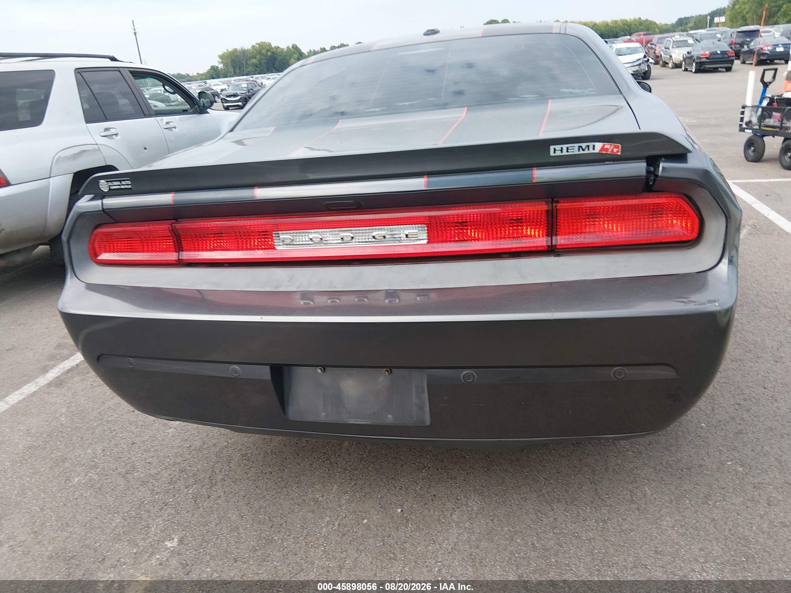 2014 Dodge Challenger R/t Plus Gray vin: 2C3CDYBT2EH185506