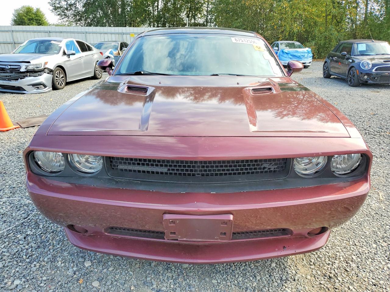2014 Dodge Challenger R/t Бордовый vin: 2C3CDYBT2EH204510