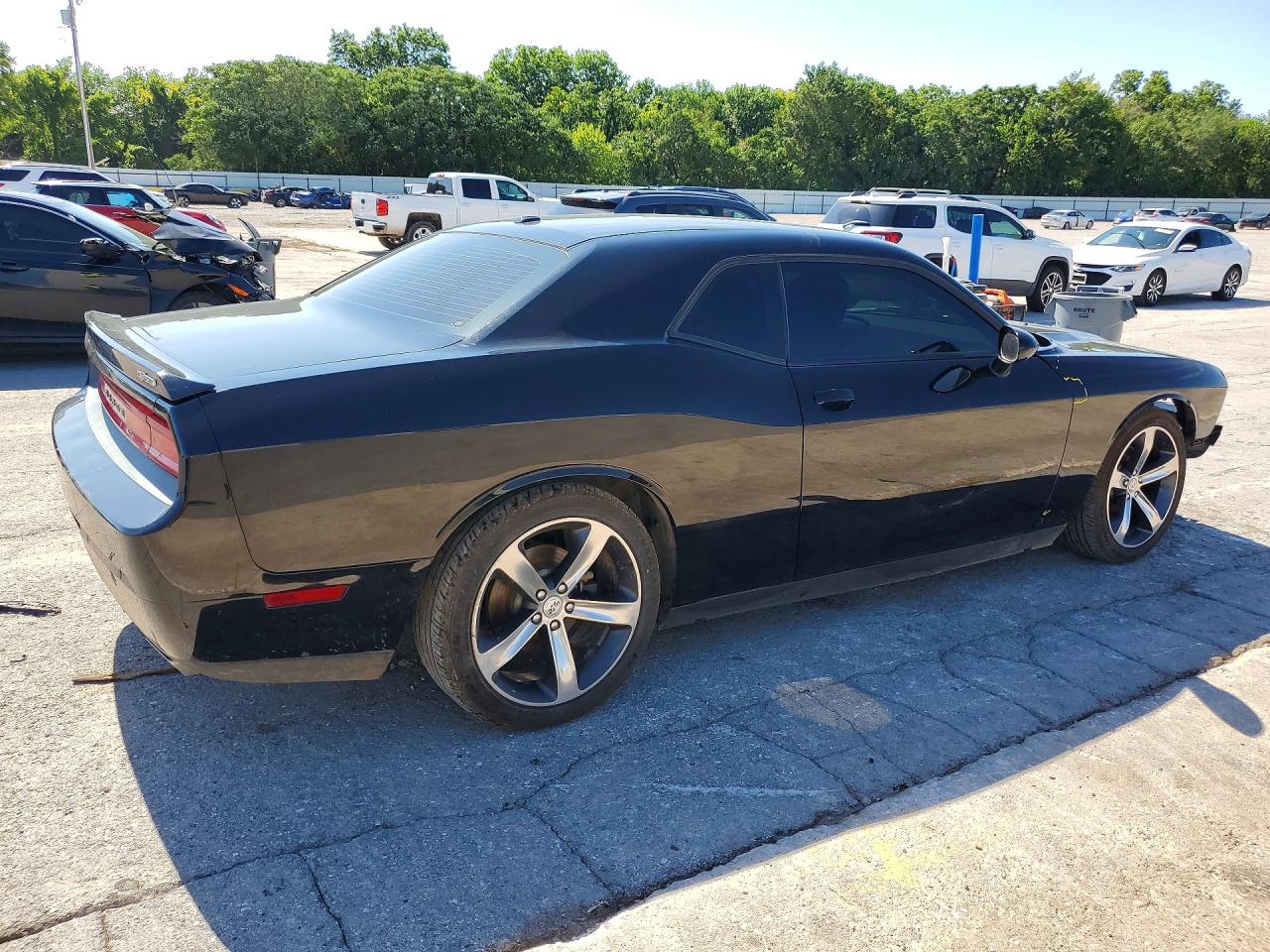 2014 Dodge Challenger R Black vin: 2C3CDYBT2EH251164