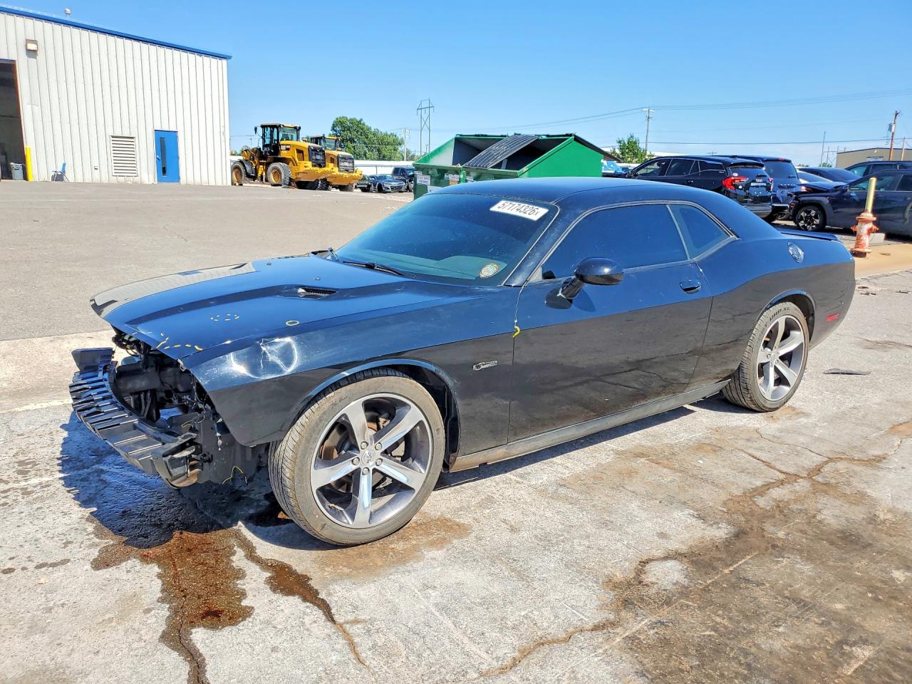 2014 Dodge Challenger R Black vin: 2C3CDYBT2EH251164