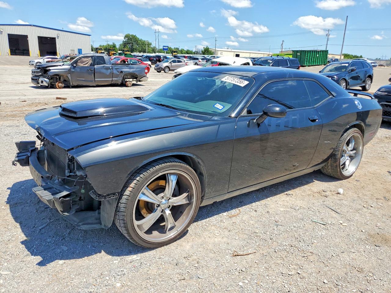 2013 Dodge Challenger R Black vin: 2C3CDYBT3DH501218