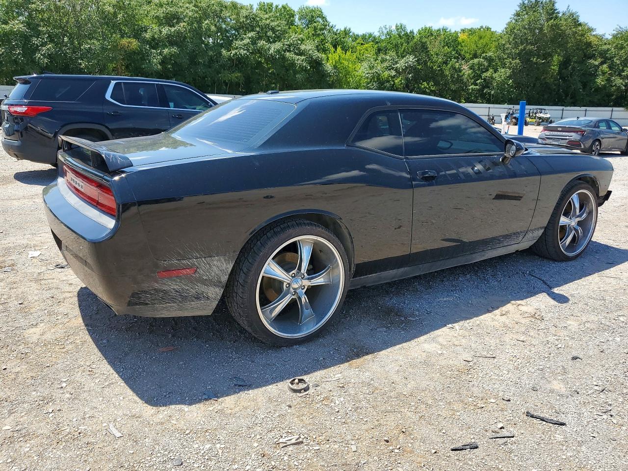 2013 Dodge Challenger R Black vin: 2C3CDYBT3DH501218