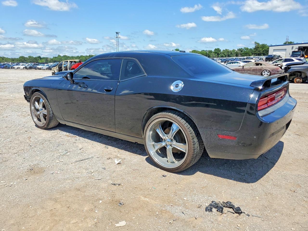 2013 Dodge Challenger R Black vin: 2C3CDYBT3DH501218
