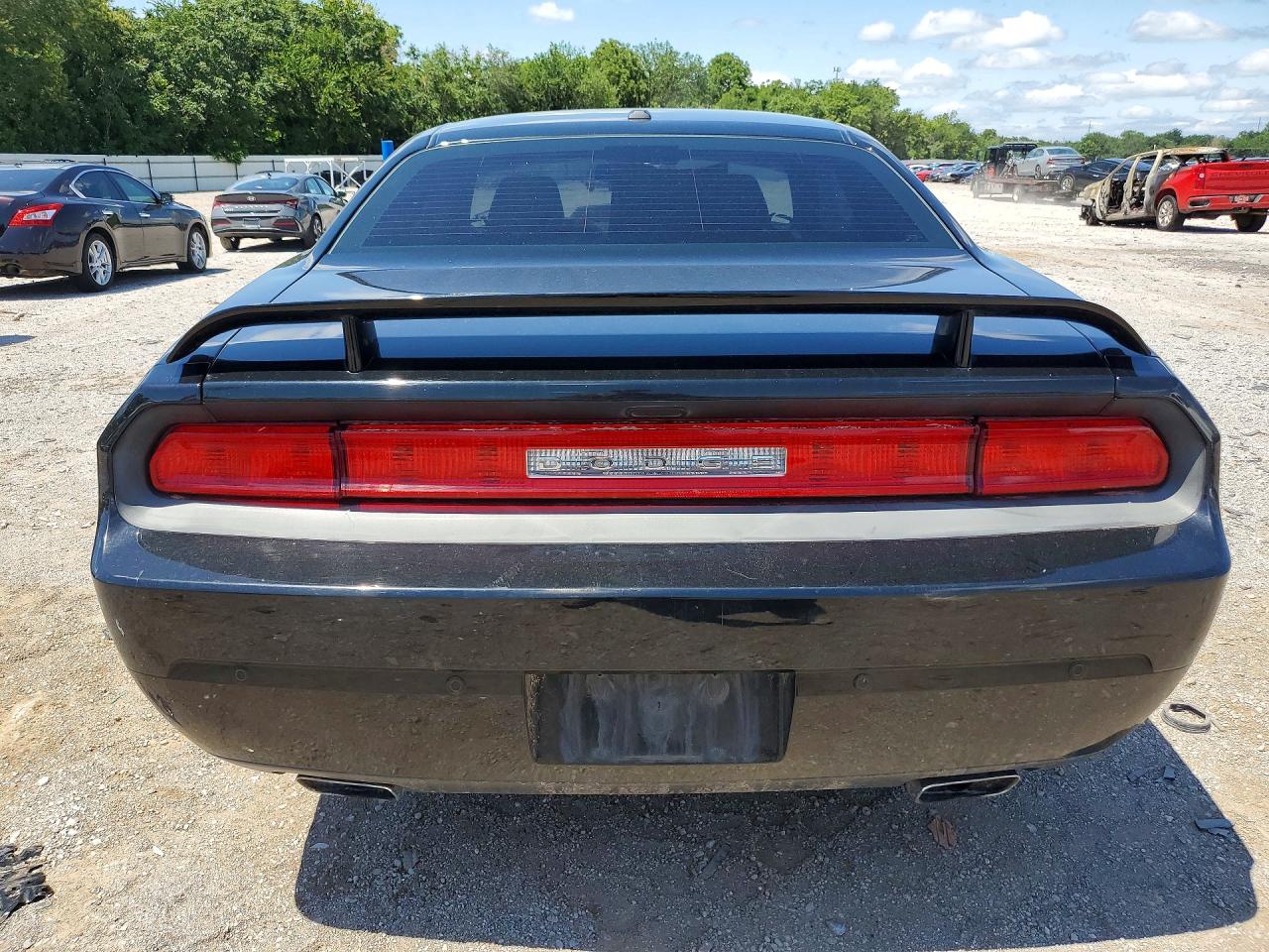 2013 Dodge Challenger R Black vin: 2C3CDYBT3DH501218