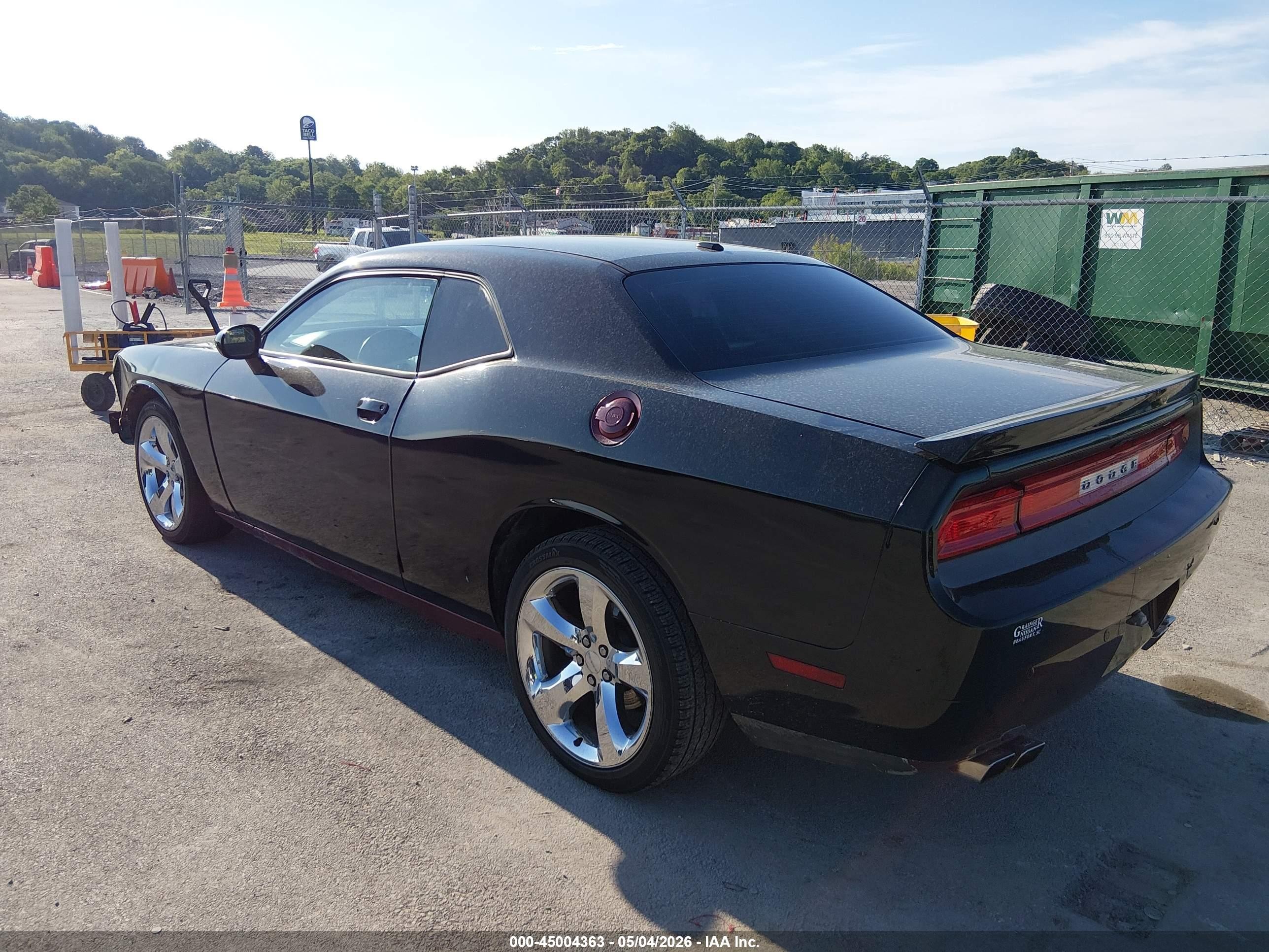 2013 Dodge Challenger R/t Plus Black vin: 2C3CDYBT3DH653600