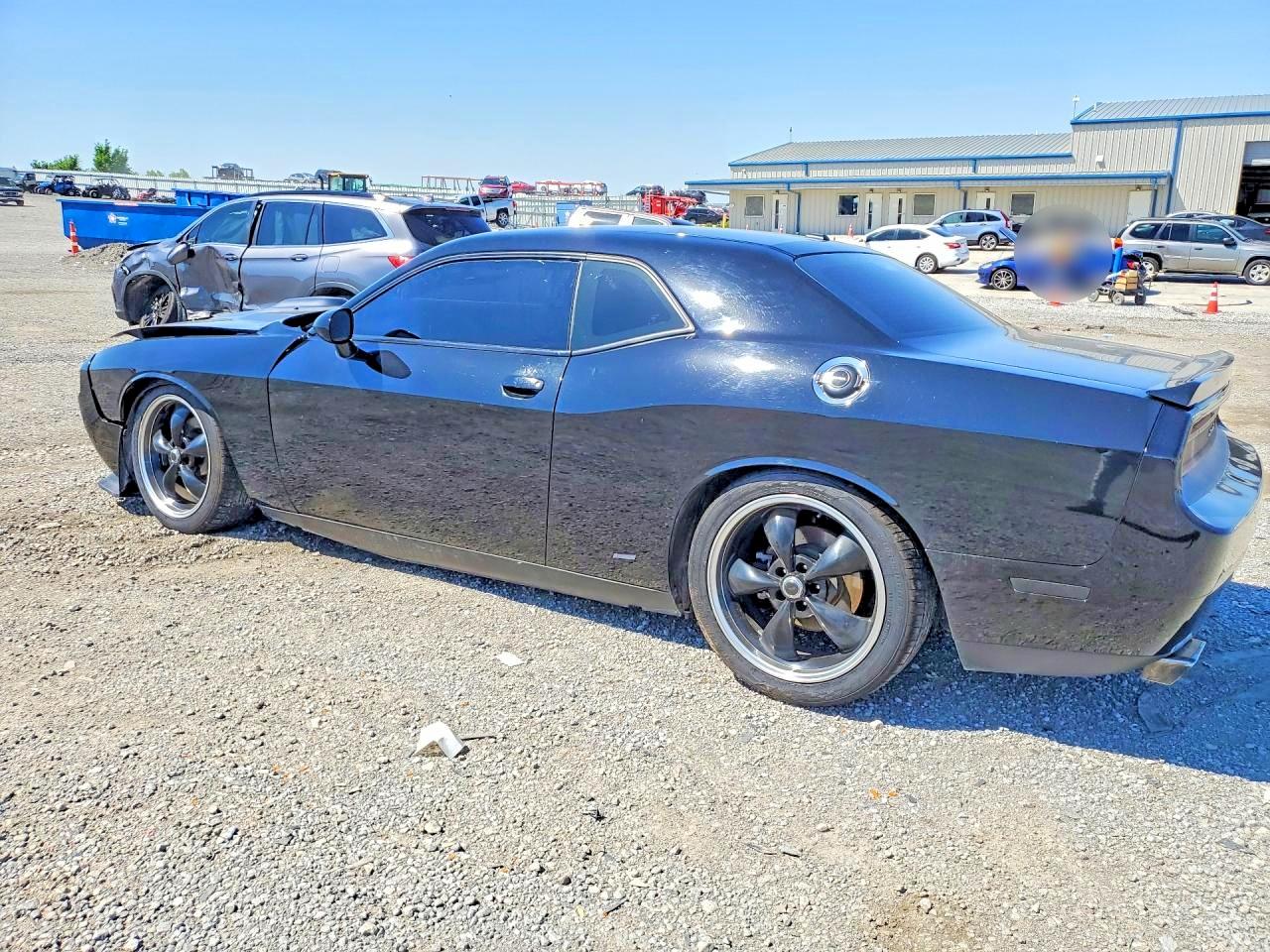 2014 Dodge Challenger R Black vin: 2C3CDYBT3EH179911