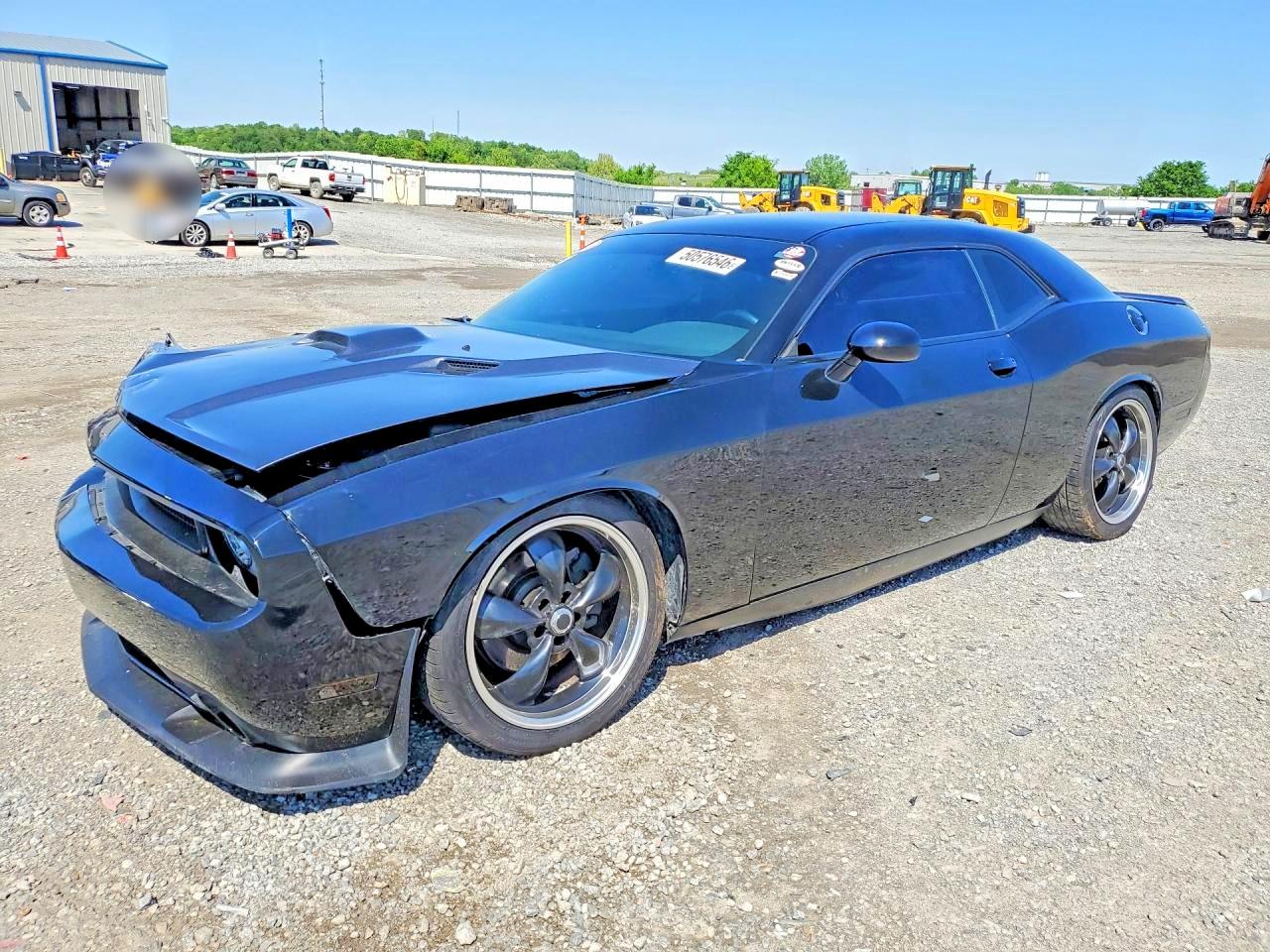 2014 Dodge Challenger R Black vin: 2C3CDYBT3EH179911