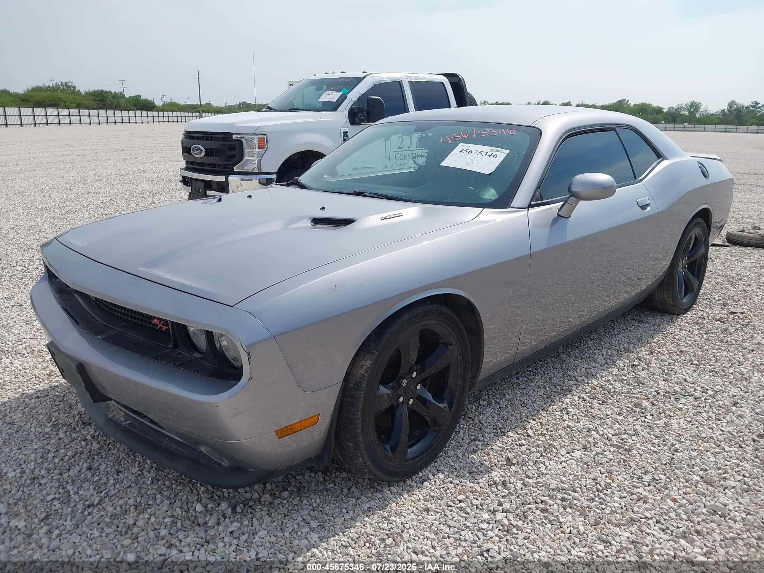 2014 Dodge Challenger R/t Серый vin: 2C3CDYBT3EH185319