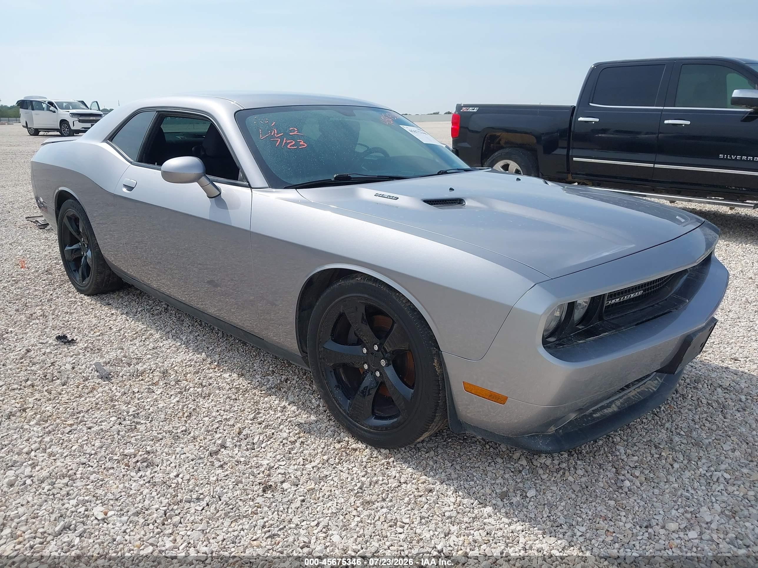 2014 Dodge Challenger R/t Серый vin: 2C3CDYBT3EH185319