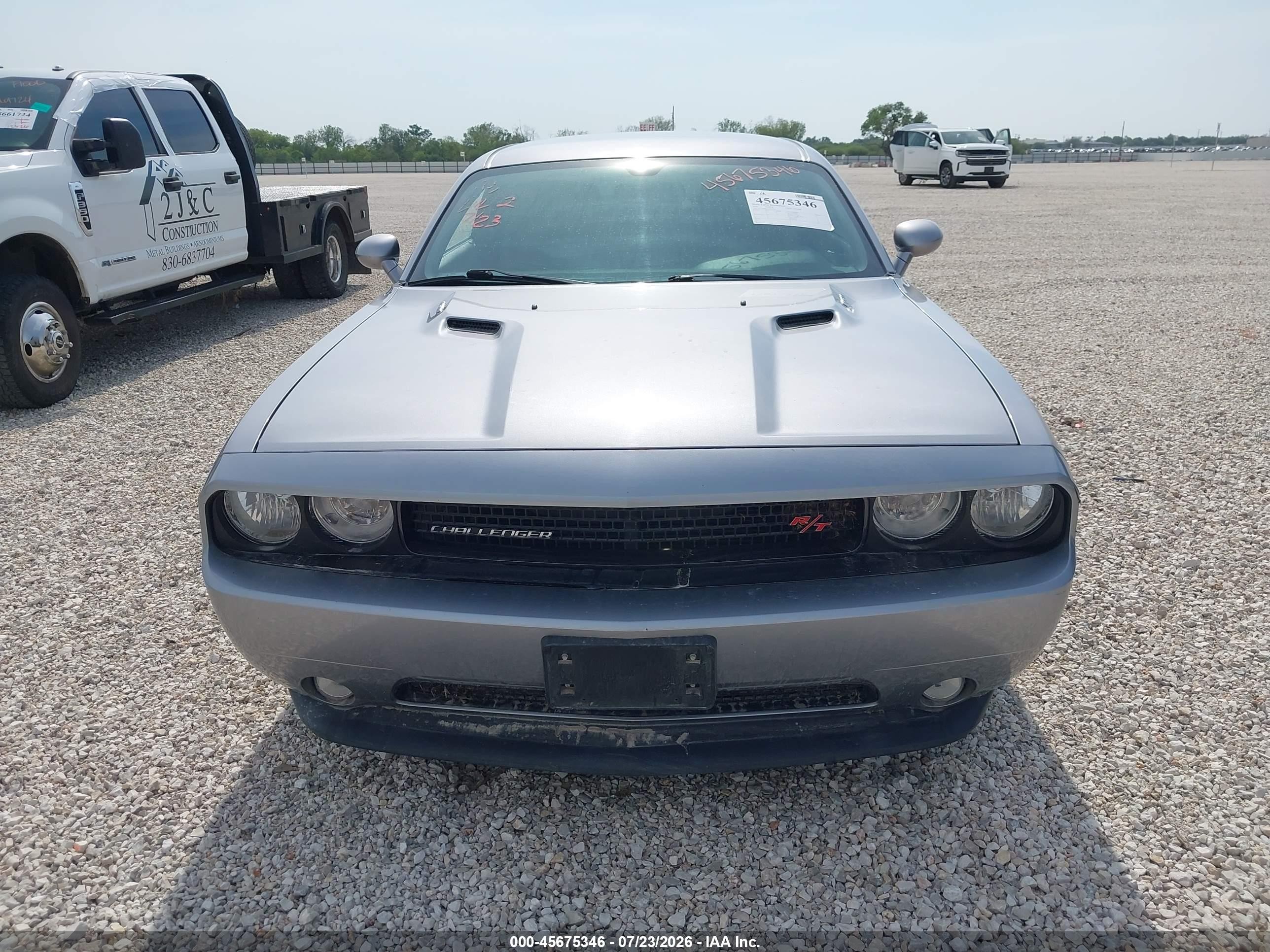 2014 Dodge Challenger R/t Серый vin: 2C3CDYBT3EH185319