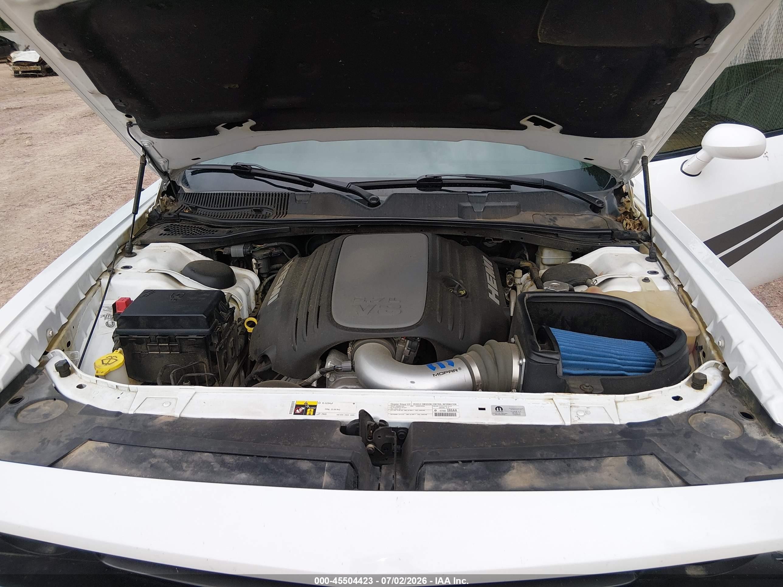 2014 Dodge Challenger R/t 100th Anniversary Appearance Group White vin: 2C3CDYBT3EH251402