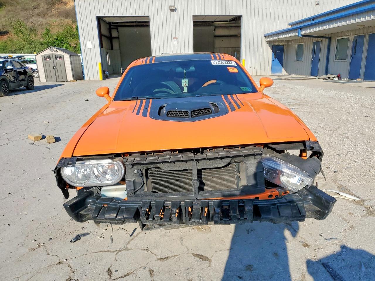 2014 Dodge Challenger R Оранжевый vin: 2C3CDYBT3EH276767