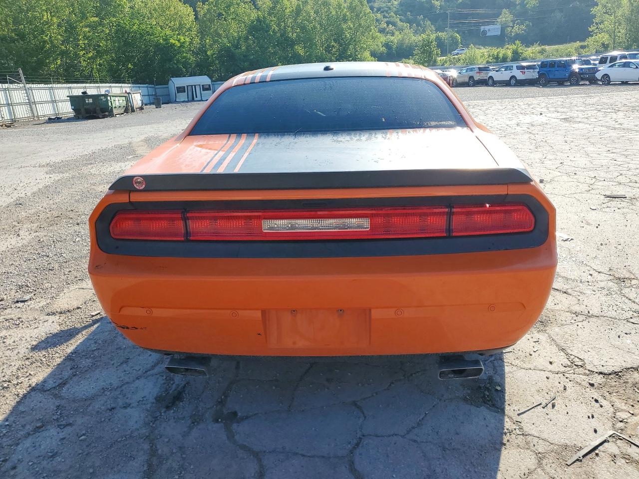 2014 Dodge Challenger R Оранжевый vin: 2C3CDYBT3EH276767