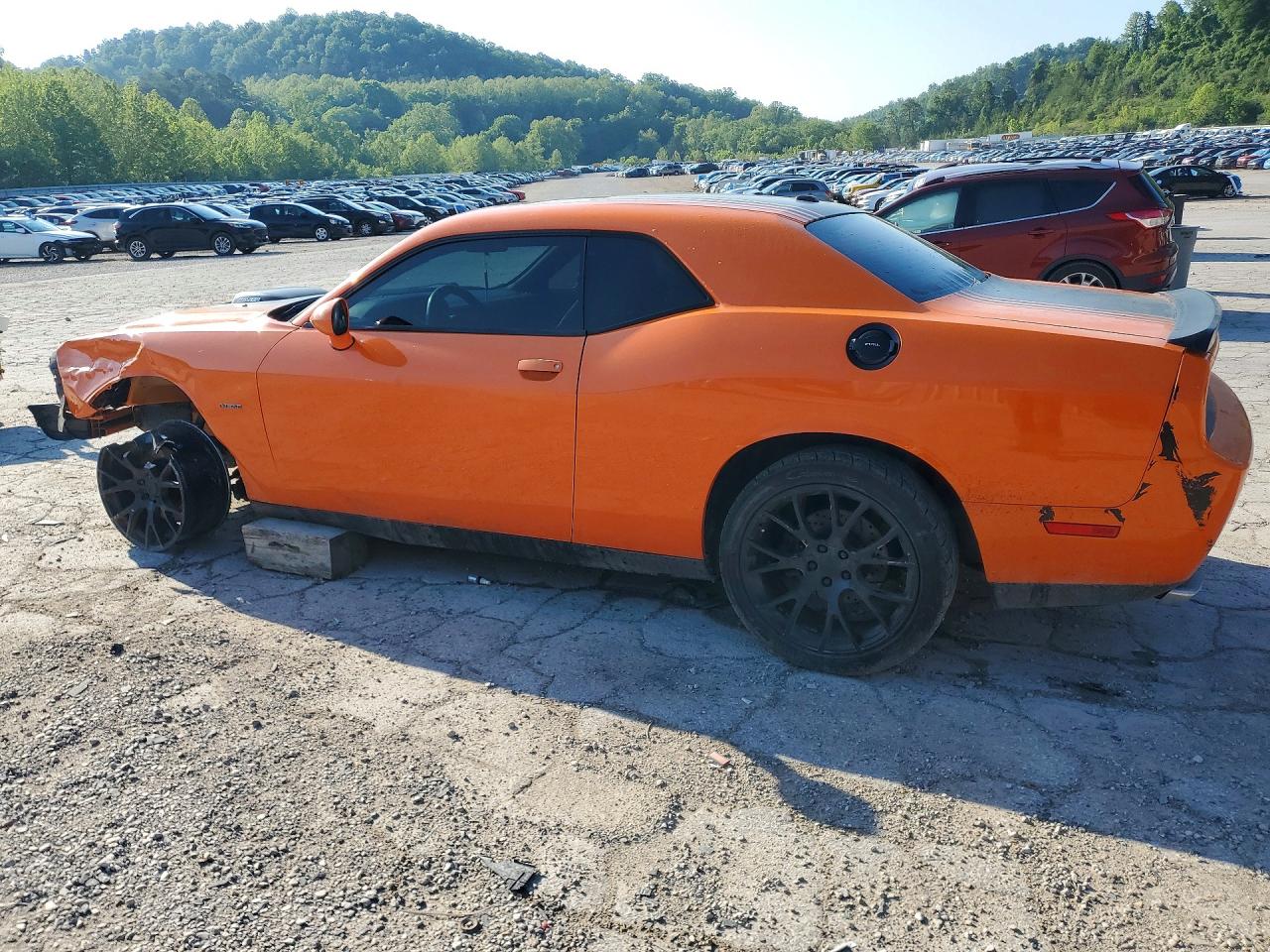 2014 Dodge Challenger R Оранжевый vin: 2C3CDYBT3EH276767