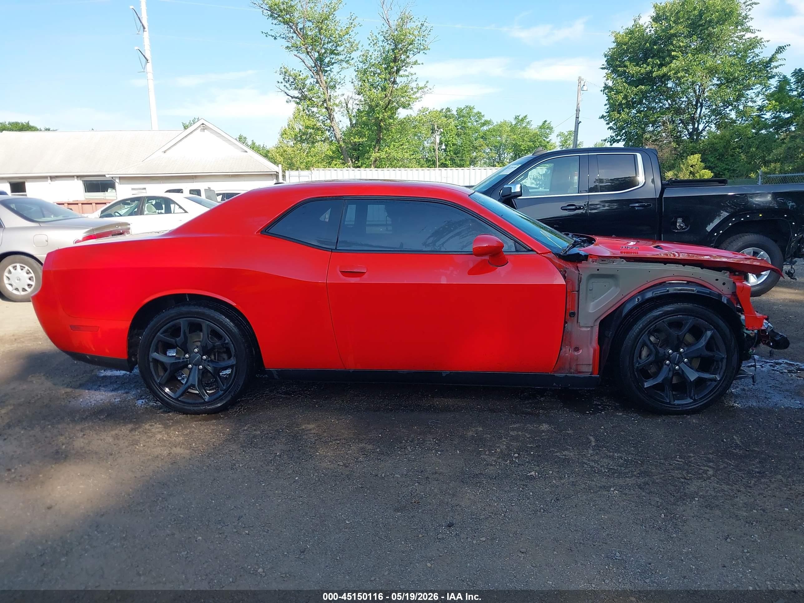 2014 Dodge Challenger R/t Red vin: 2C3CDYBT3EH307452