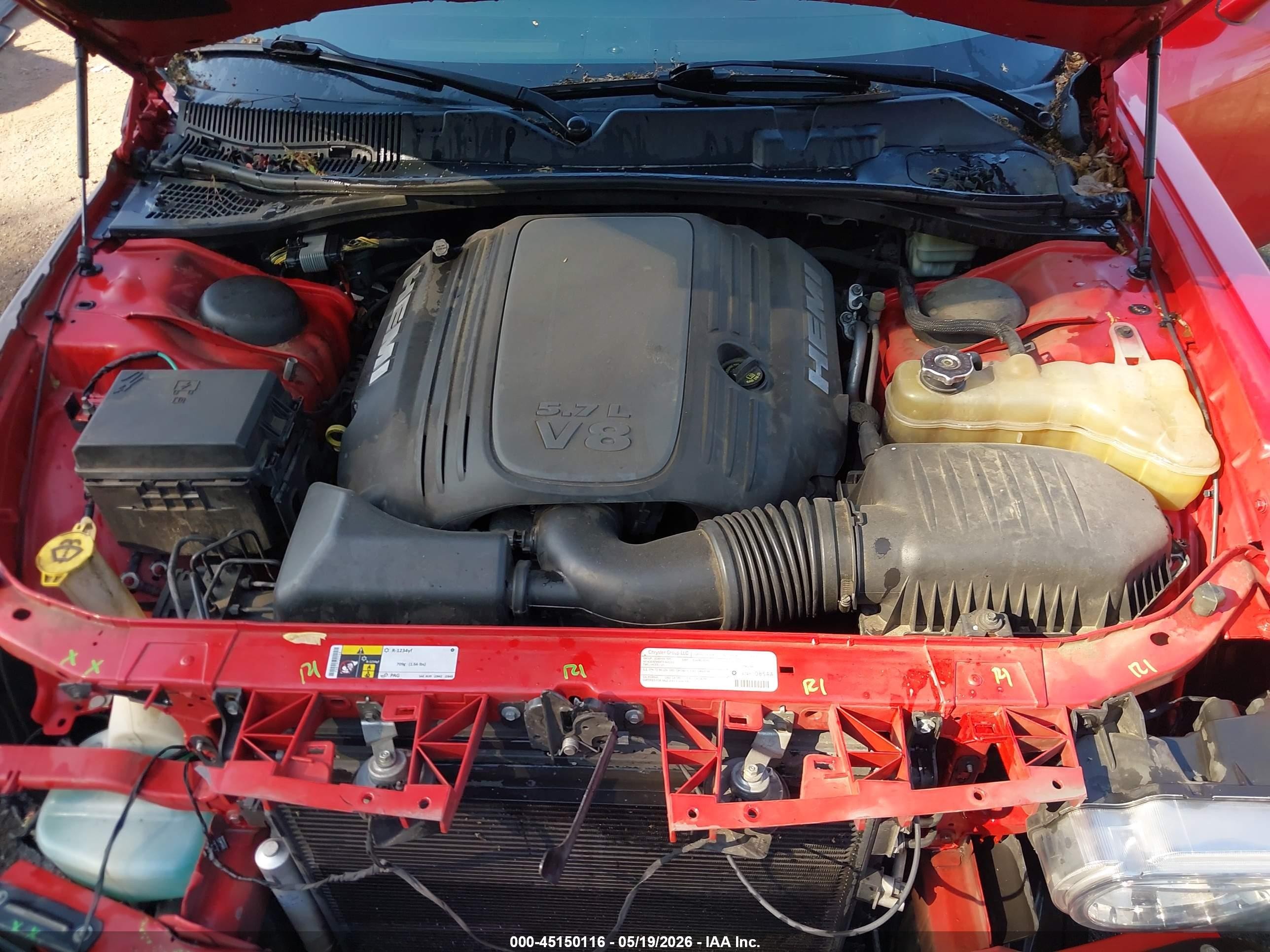 2014 Dodge Challenger R/t Red vin: 2C3CDYBT3EH307452